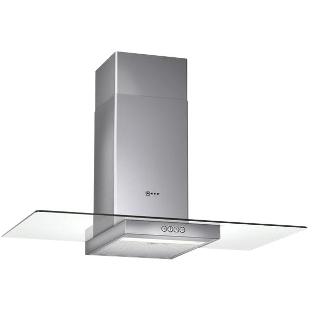 Neff D89E21N0GB Chimney Hood, Stainless Steel at John Lewis