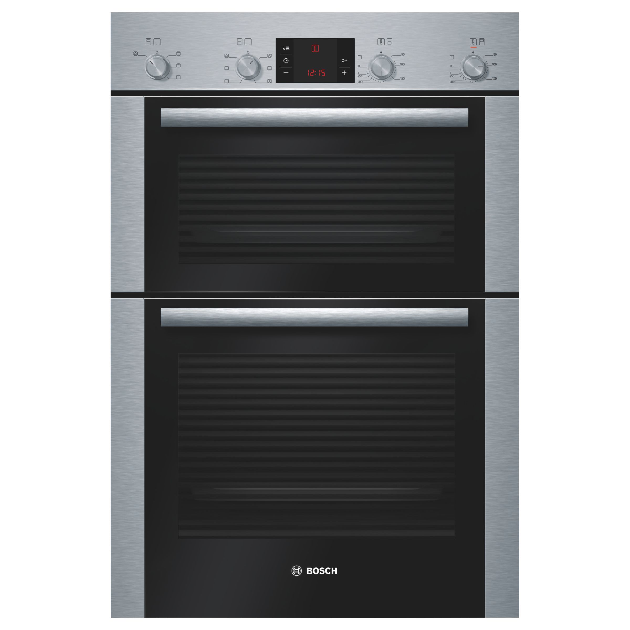 Bosch HBM43B250B Double Oven, Stainless Steel at John Lewis