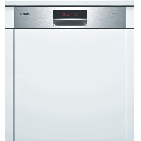 Bosch SMI69T05GB Semi-Integrated Dishwasher, Stainless Steel at John Lewis