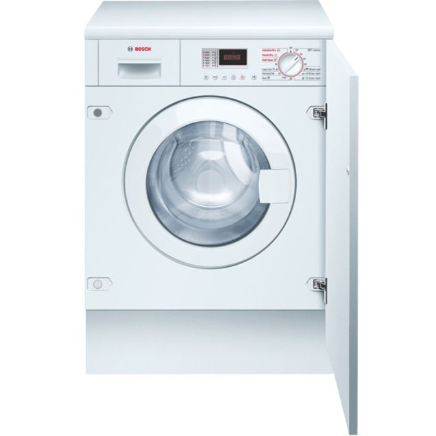 Bosch Avantixx WKD28350GB Integrated Washer Dryer, White at John Lewis