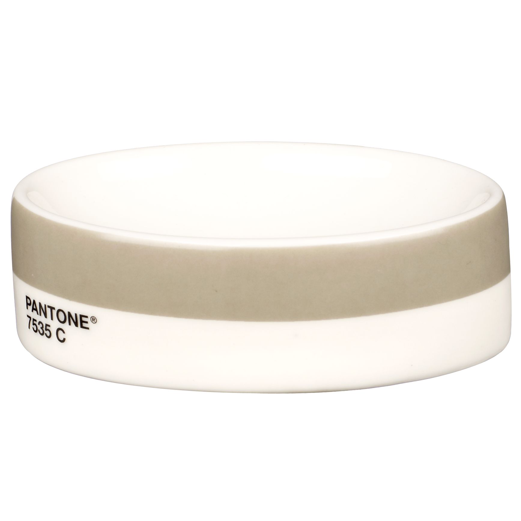 Pantone Soap Dish, Putty 7535C