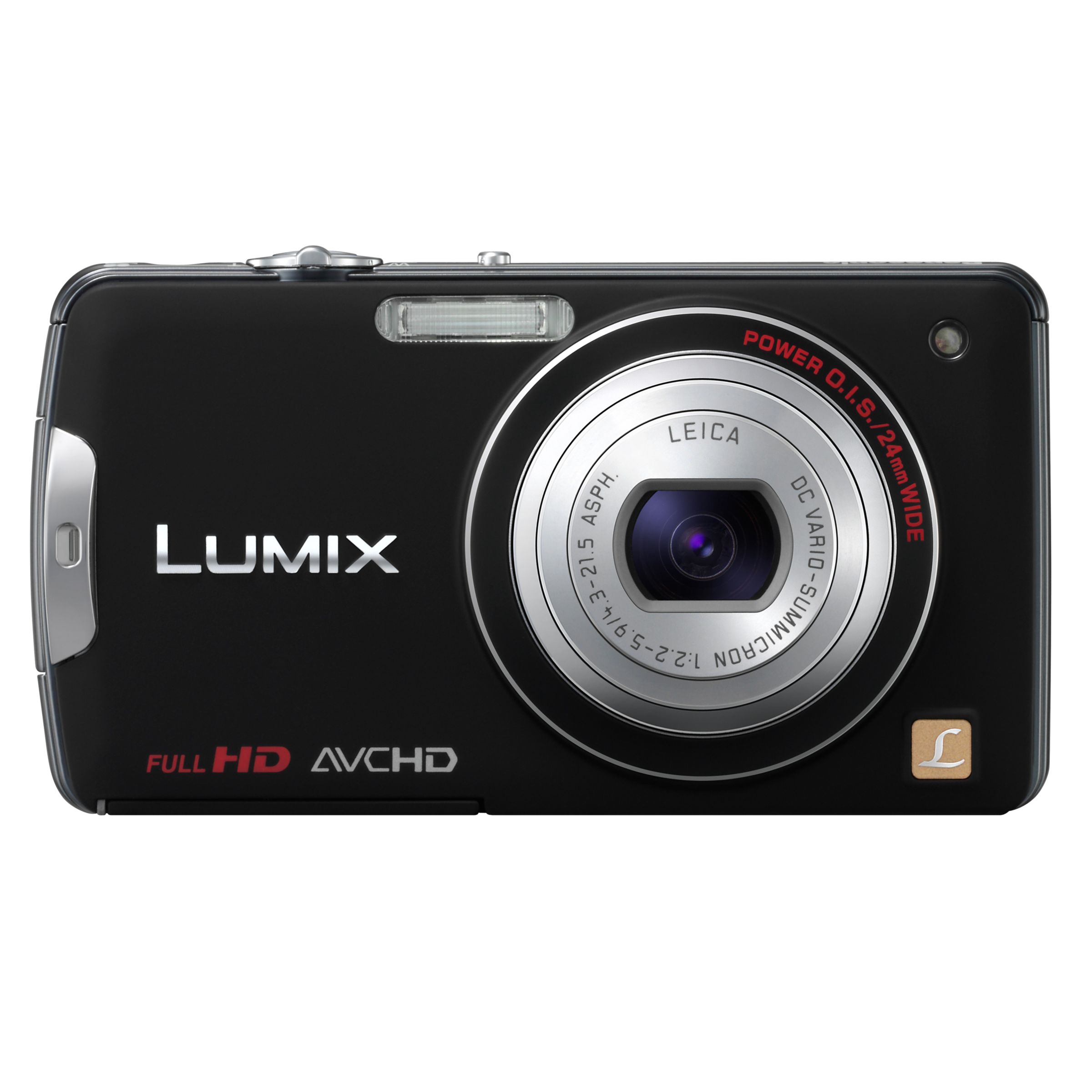 Panasonic Lumix DMC-FX700EB-K Digital Camera, Black at John Lewis