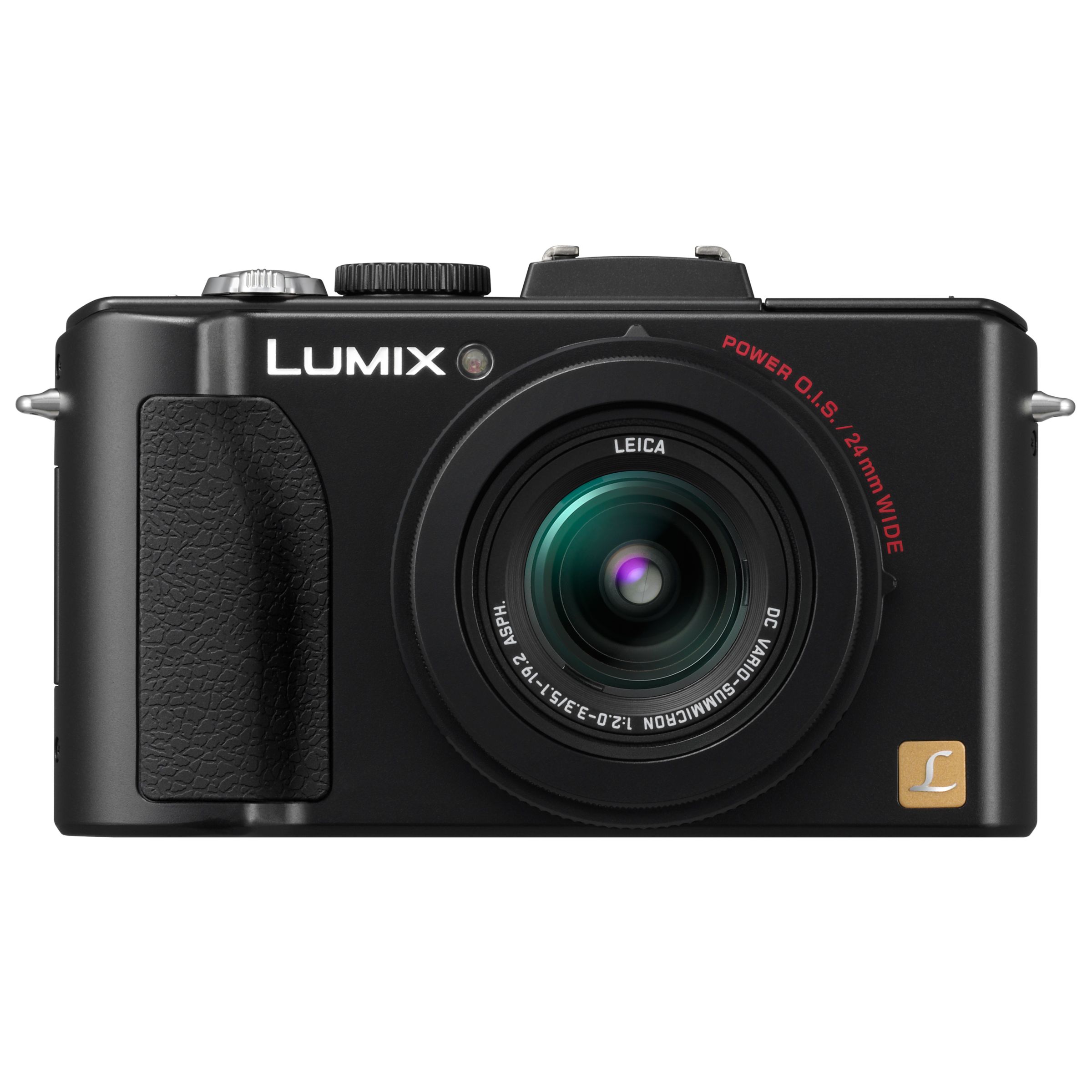Panasonic Lumix DMC-LX5 Digital Camera, Black at John Lewis