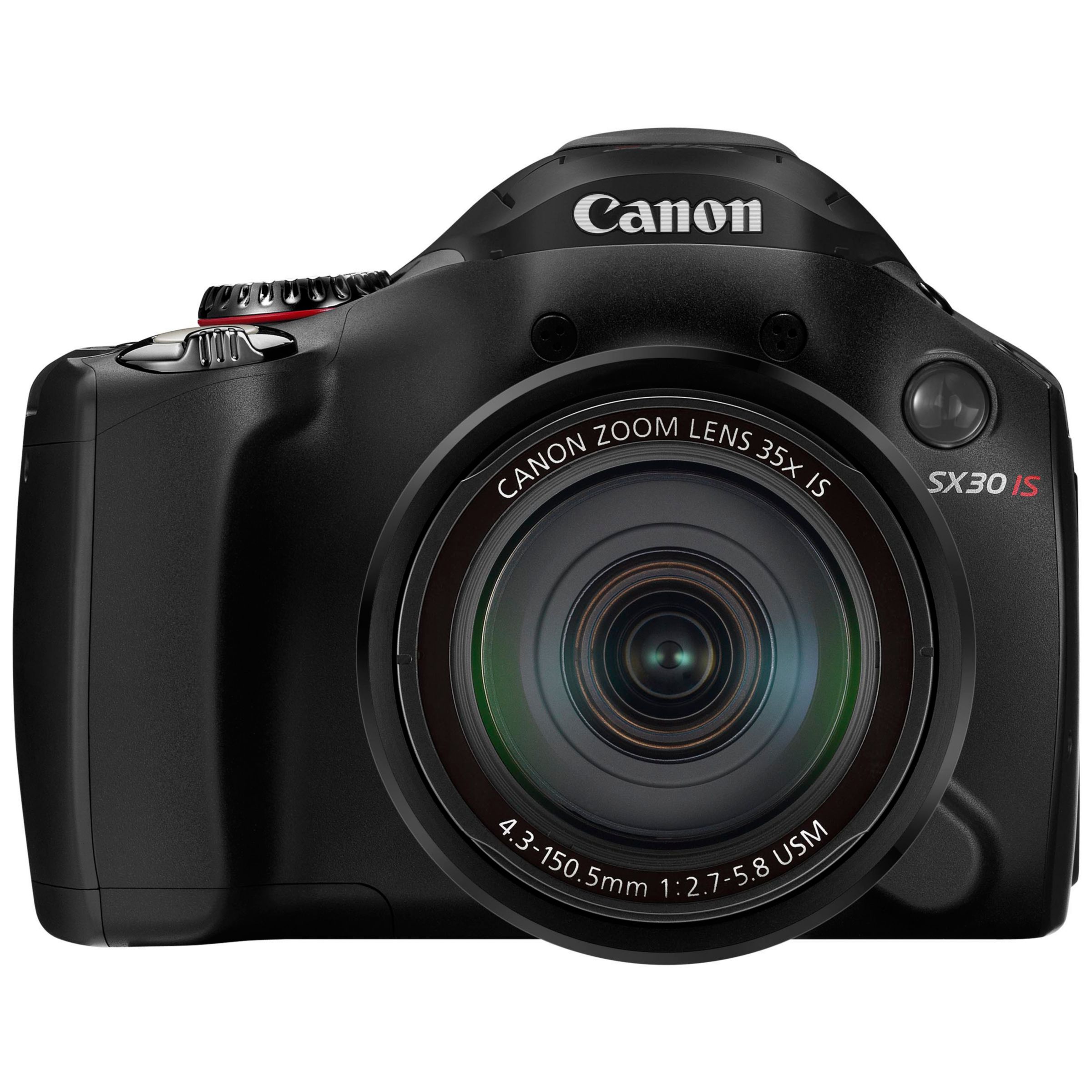 Canon Powershot SX30 IS Digital Camera, Black at John Lewis