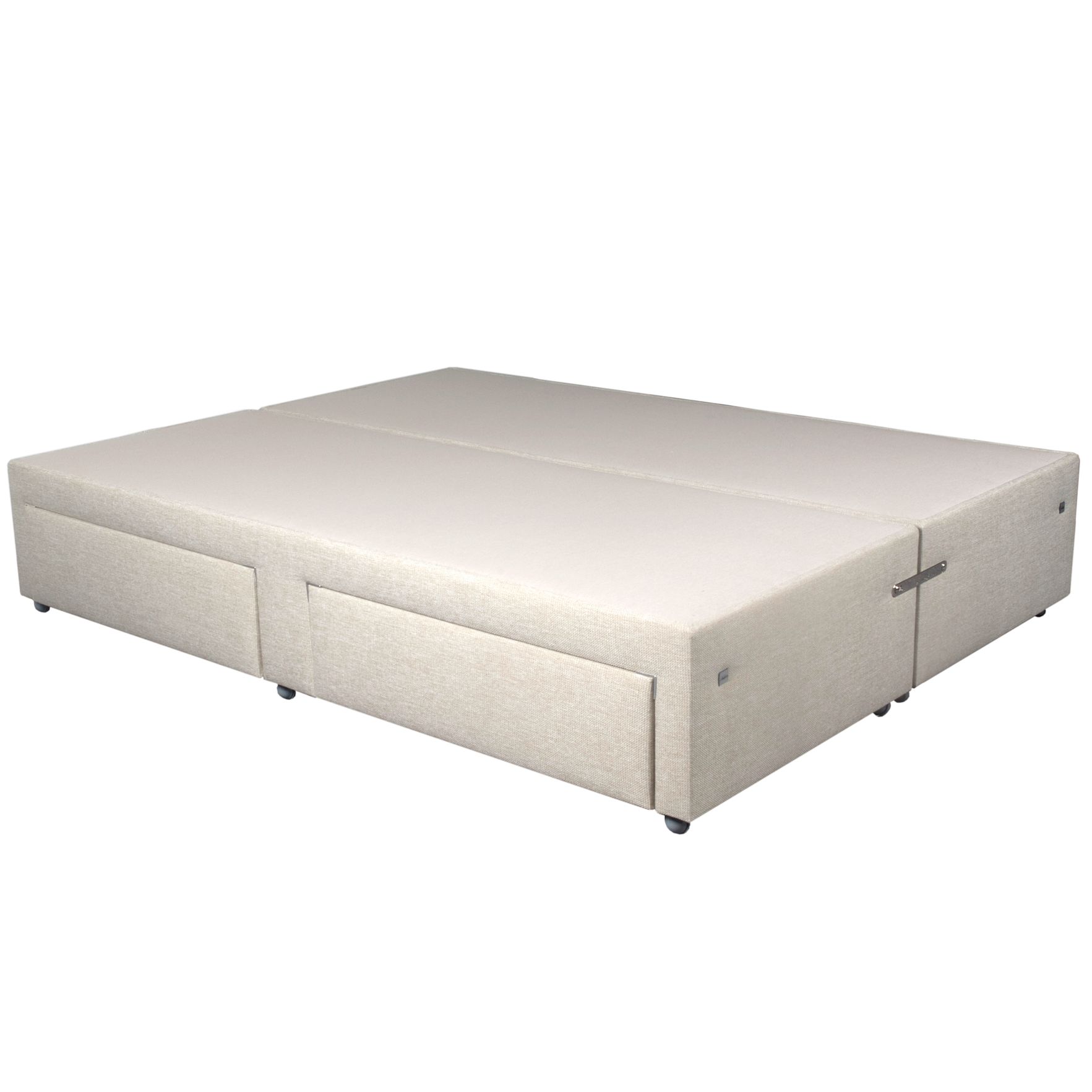 Tempur Platform Top Divan Base, 4 Drawer, Double at John Lewis