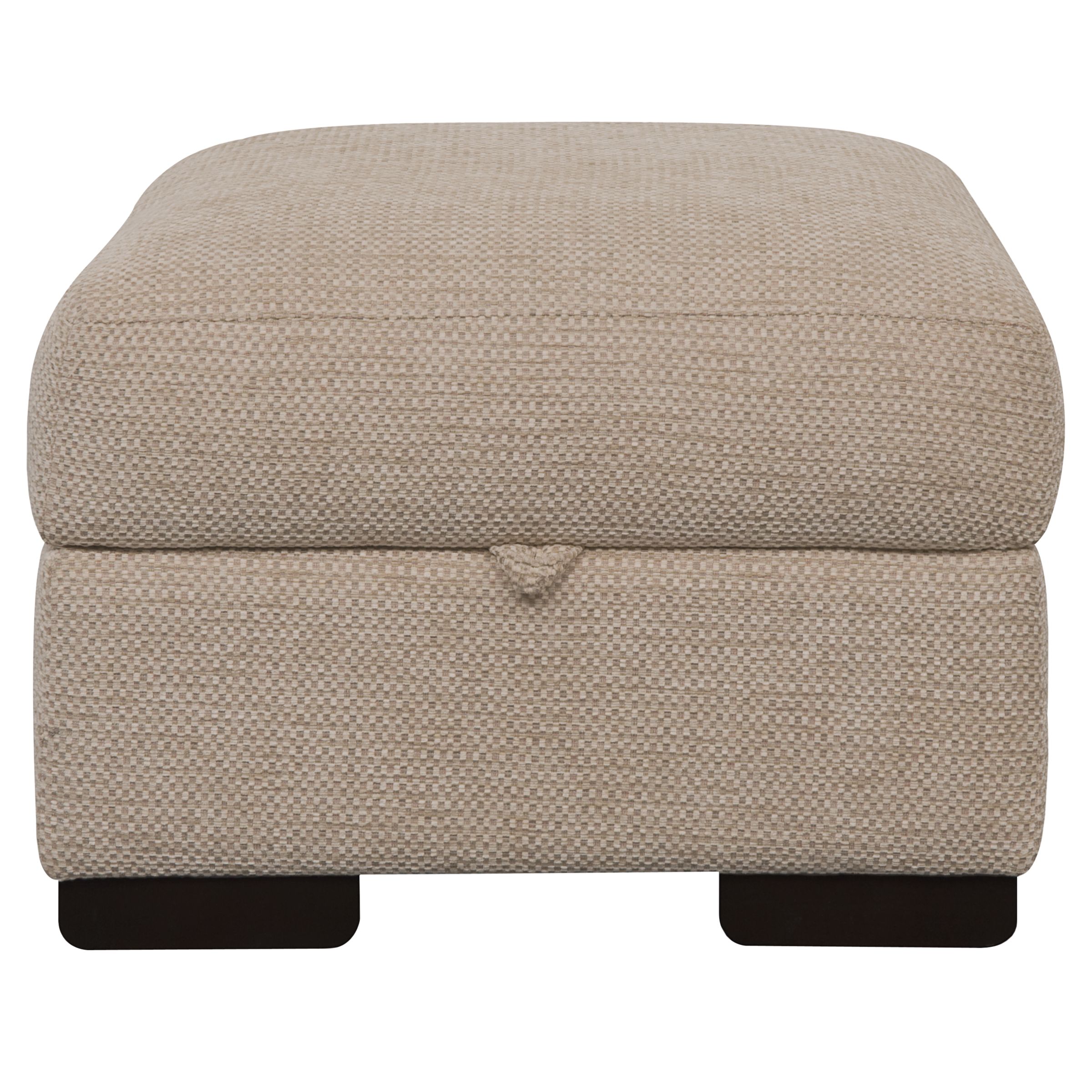 John Lewis Cassandra Lift-Up Footstool, Putty at John Lewis