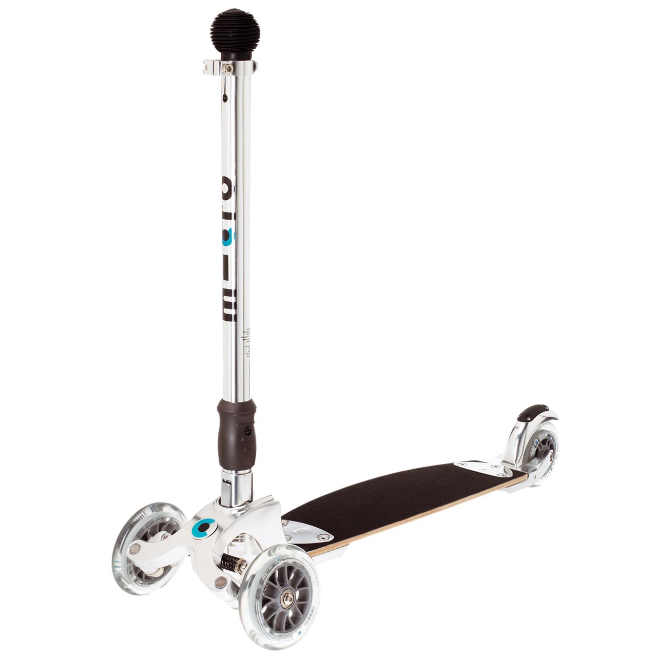 Micro Scooter Original Kick Board, Black/Silver
