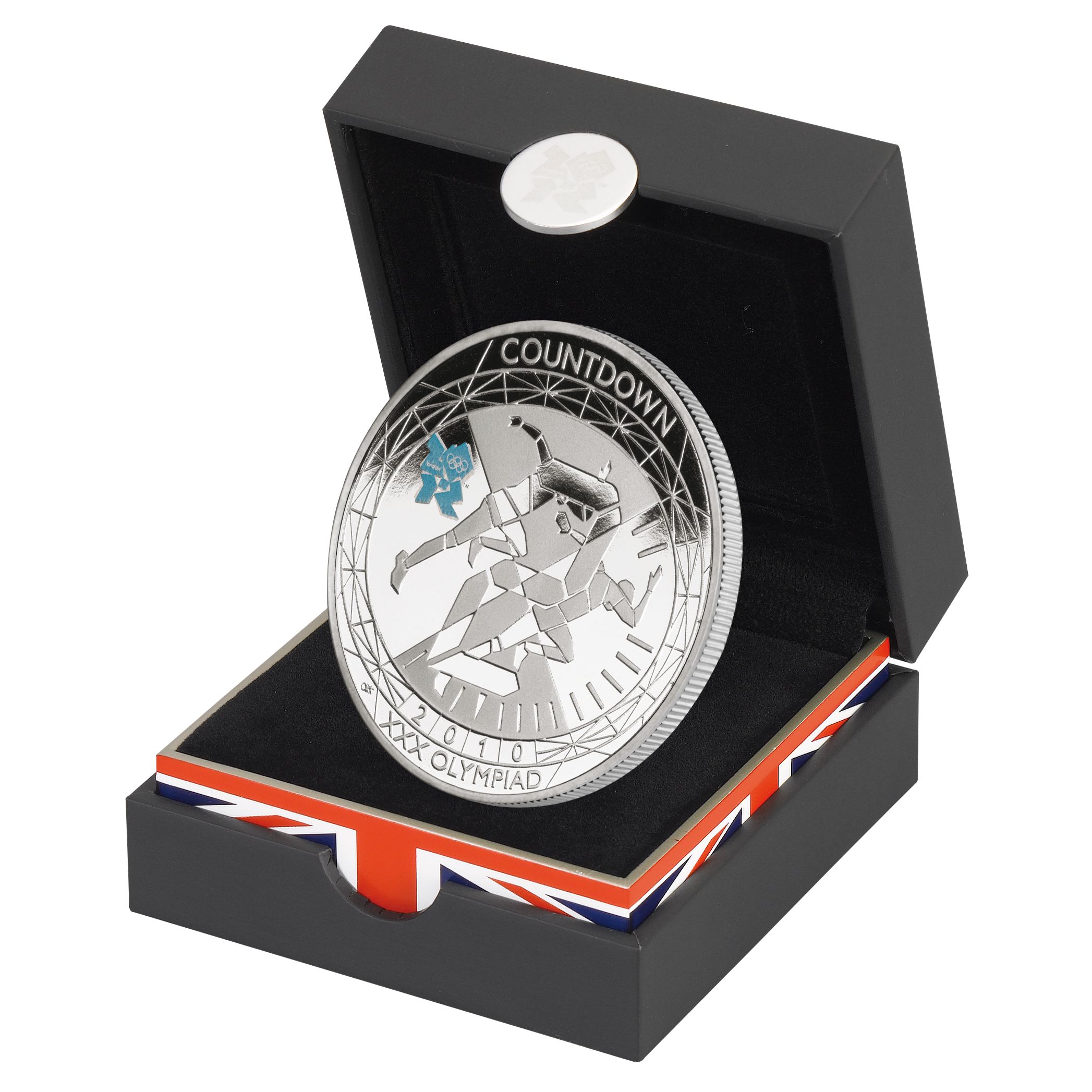 Royal Mint London 2012 Olympic Games Silver Boxed &pound;5 Coin 2010