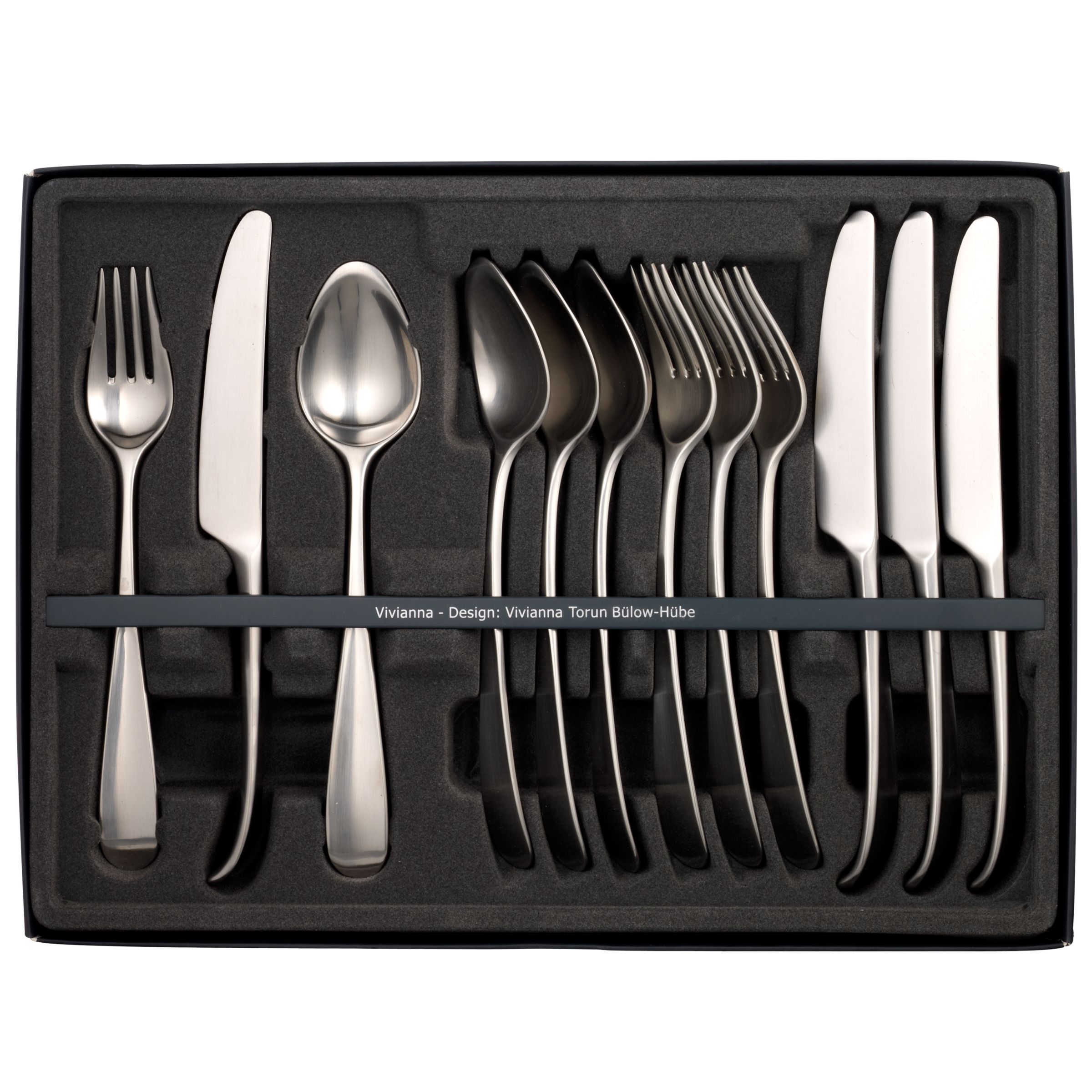 Georg Jensen Vivianna 12 Piece Cutlery Set at John Lewis