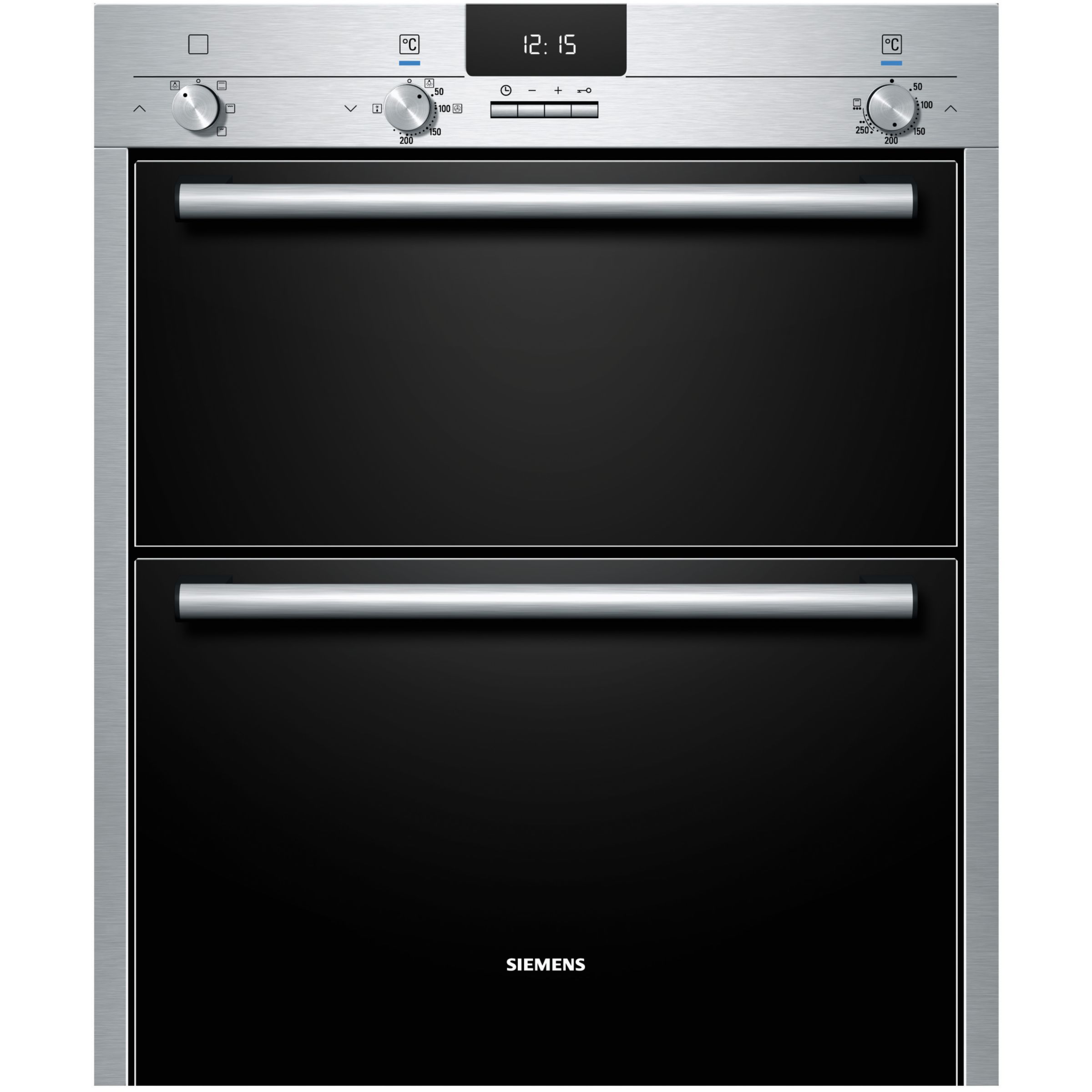 Siemens HB13NB521B Double Electric Oven, Stainless Steel at John Lewis