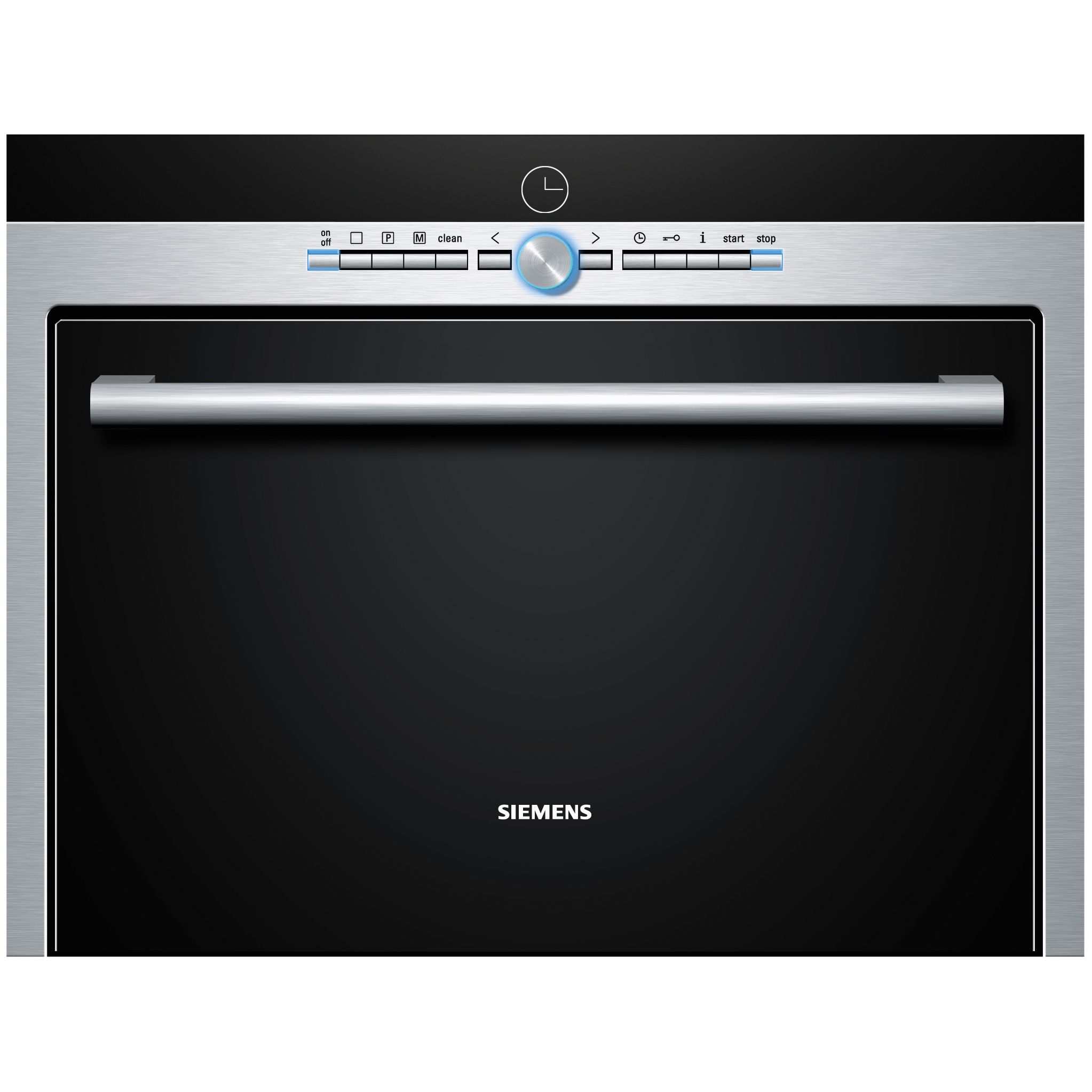 Siemens HB36D572B Compact Steam Oven, Stainless Steel at John Lewis