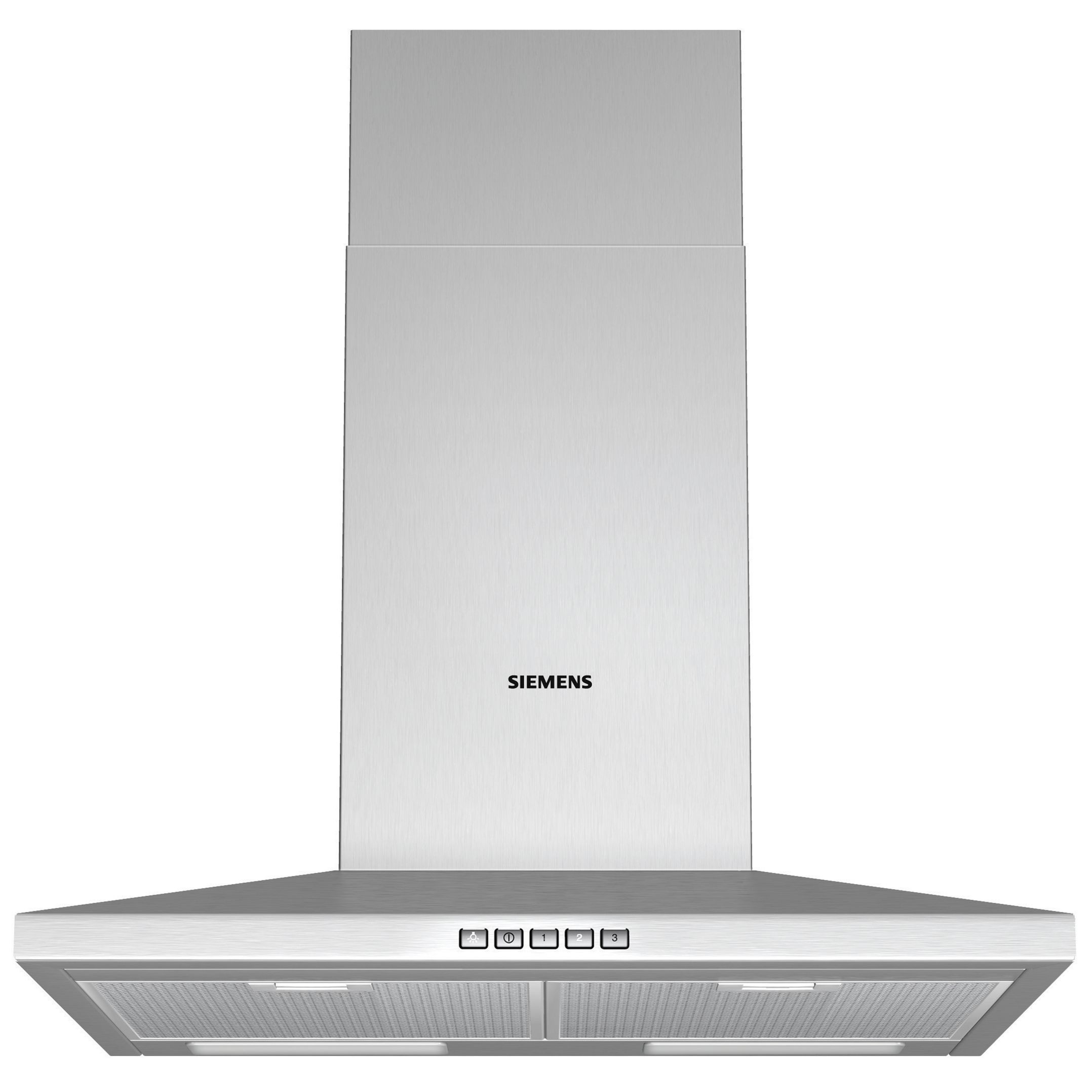 Siemens LC654WA30B Chimney Hood, Stainless Steel at John Lewis