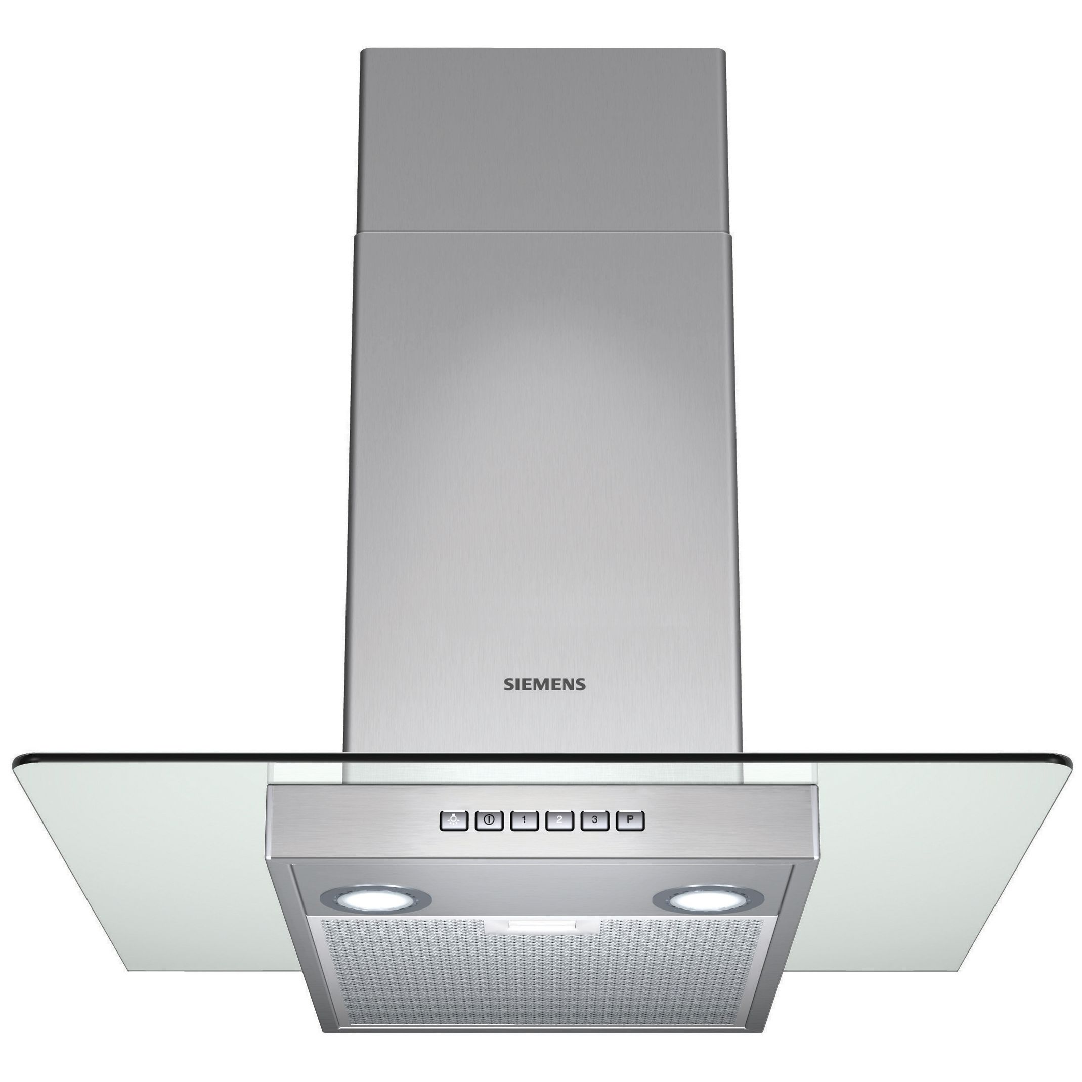 Siemens LC655GA30B Chimney Hood, Stainless Steel at John Lewis