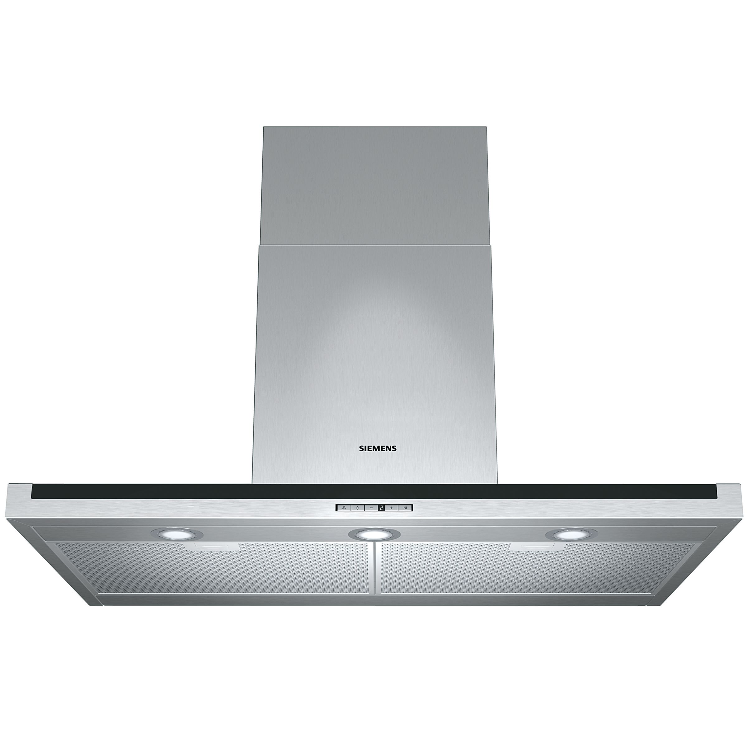 Siemens LC956BB60B Chimney Hood, Stainless Steel at John Lewis