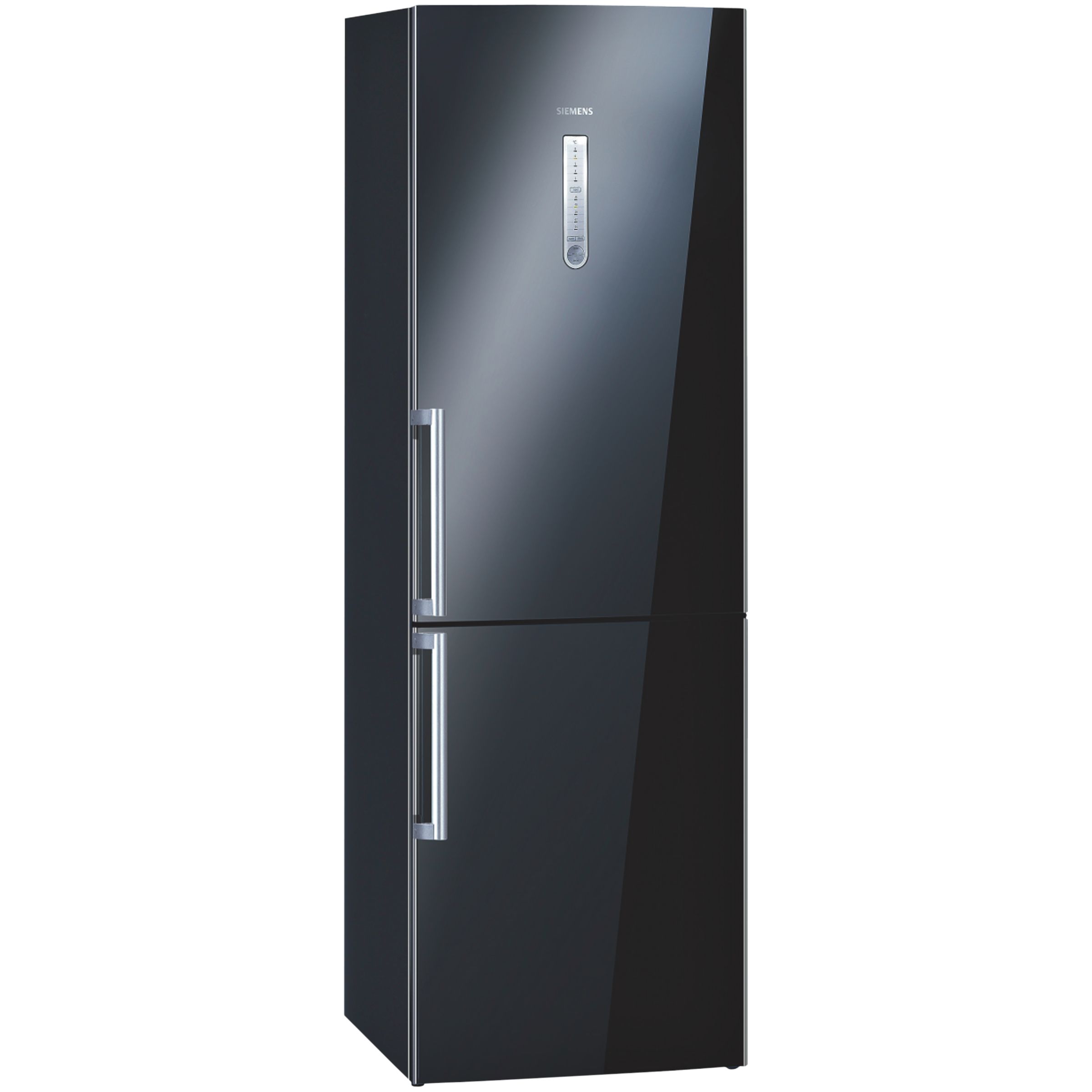 Siemens KG36NA53GB Fridge Freezer, Black at John Lewis