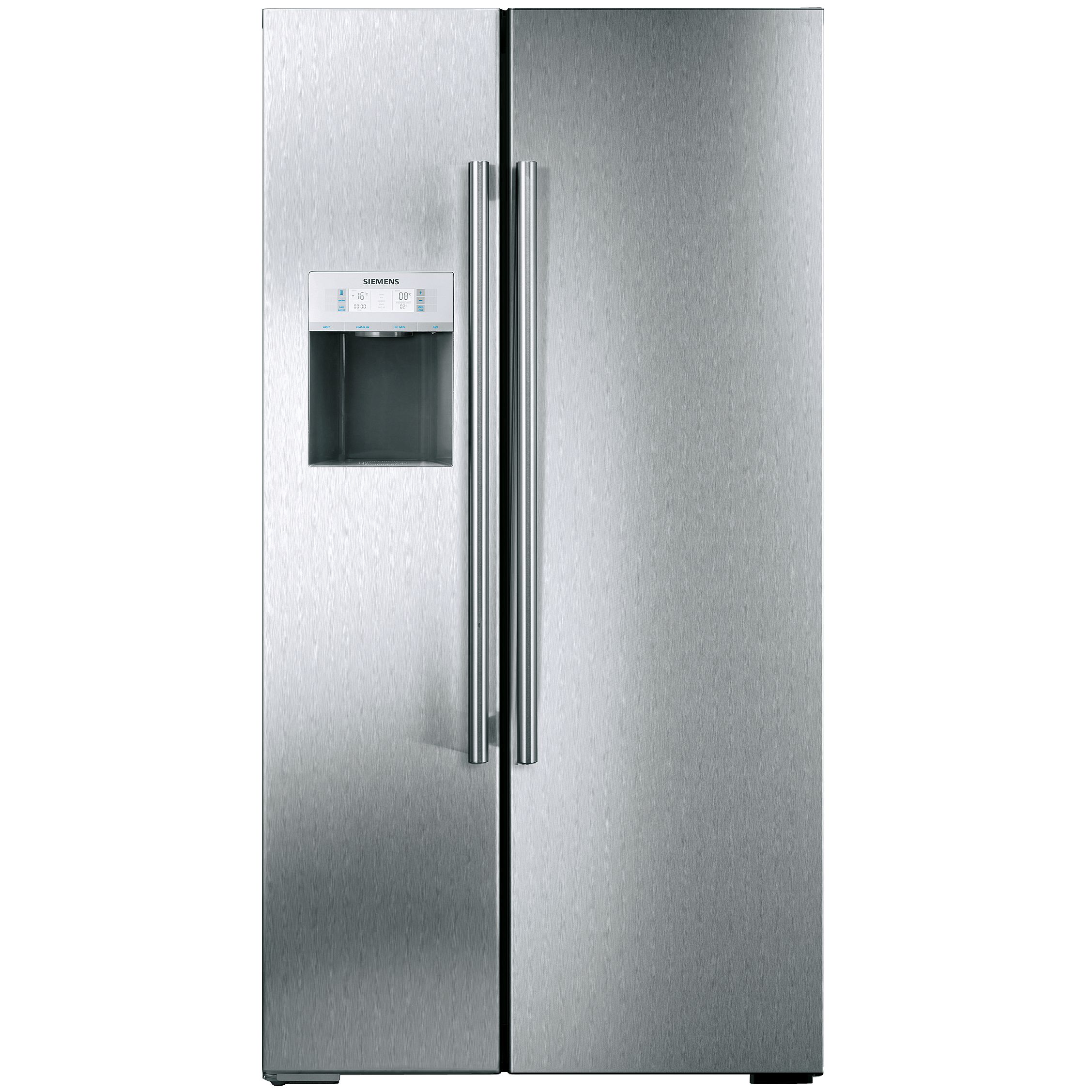 Siemens KA62DP90GB American Style Fridge Freezer, Stainless Steel at John Lewis