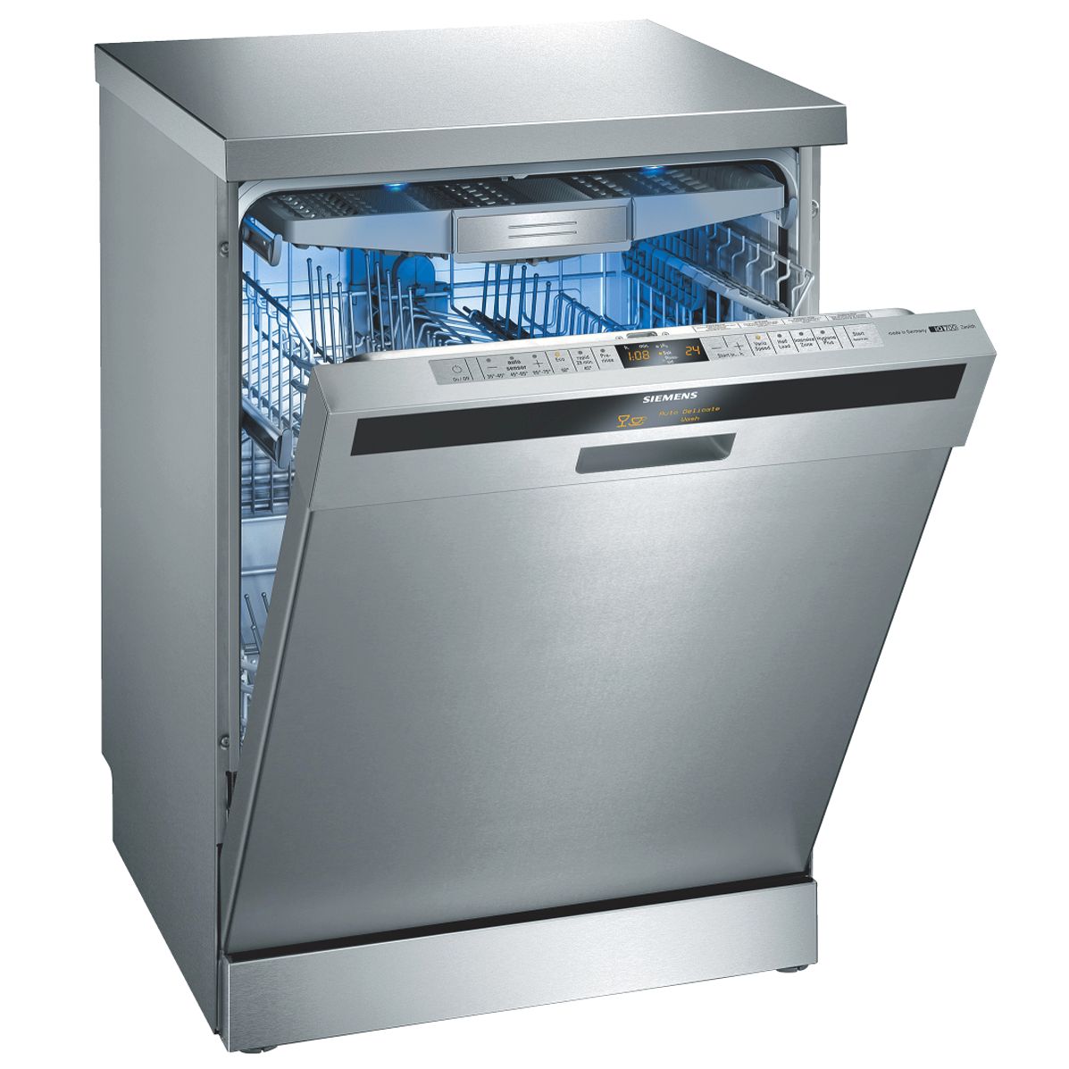 Siemens SN26T593GB Dishwasher, Stainless Steel at John Lewis