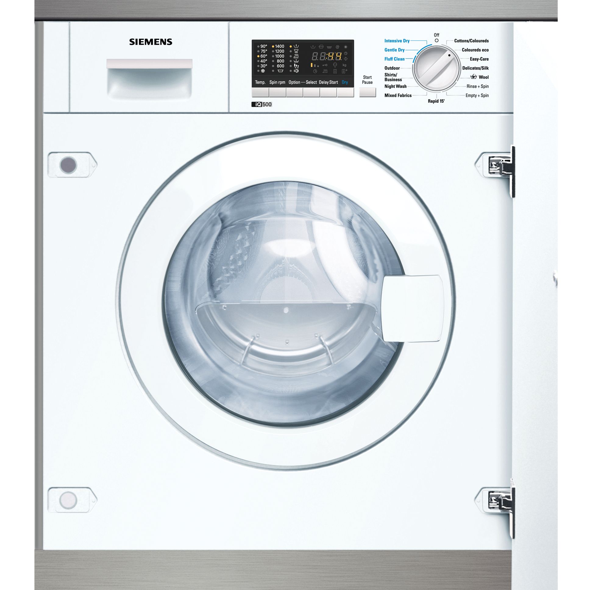 Siemens WK14D540GB Integrated Washer Dryer at JohnLewis