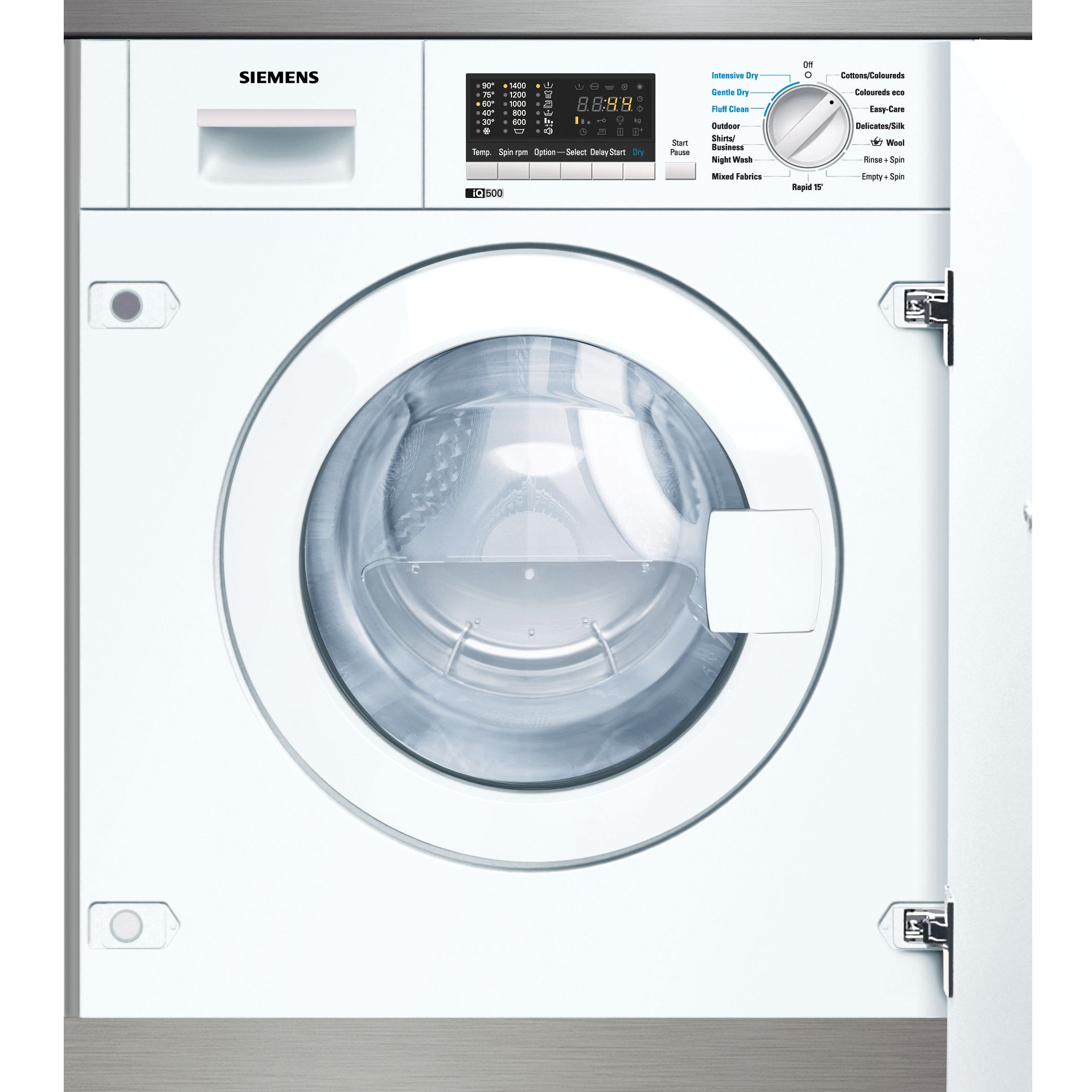 Siemens WK14D540GB Integrated Washer Dryer at JohnLewis