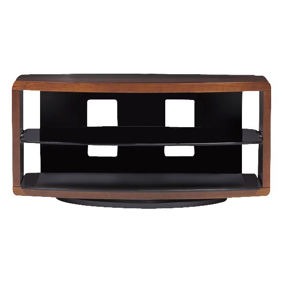 Optimum Valera 9724 CW Television Stand, Chocolate Stained Walnut at John Lewis