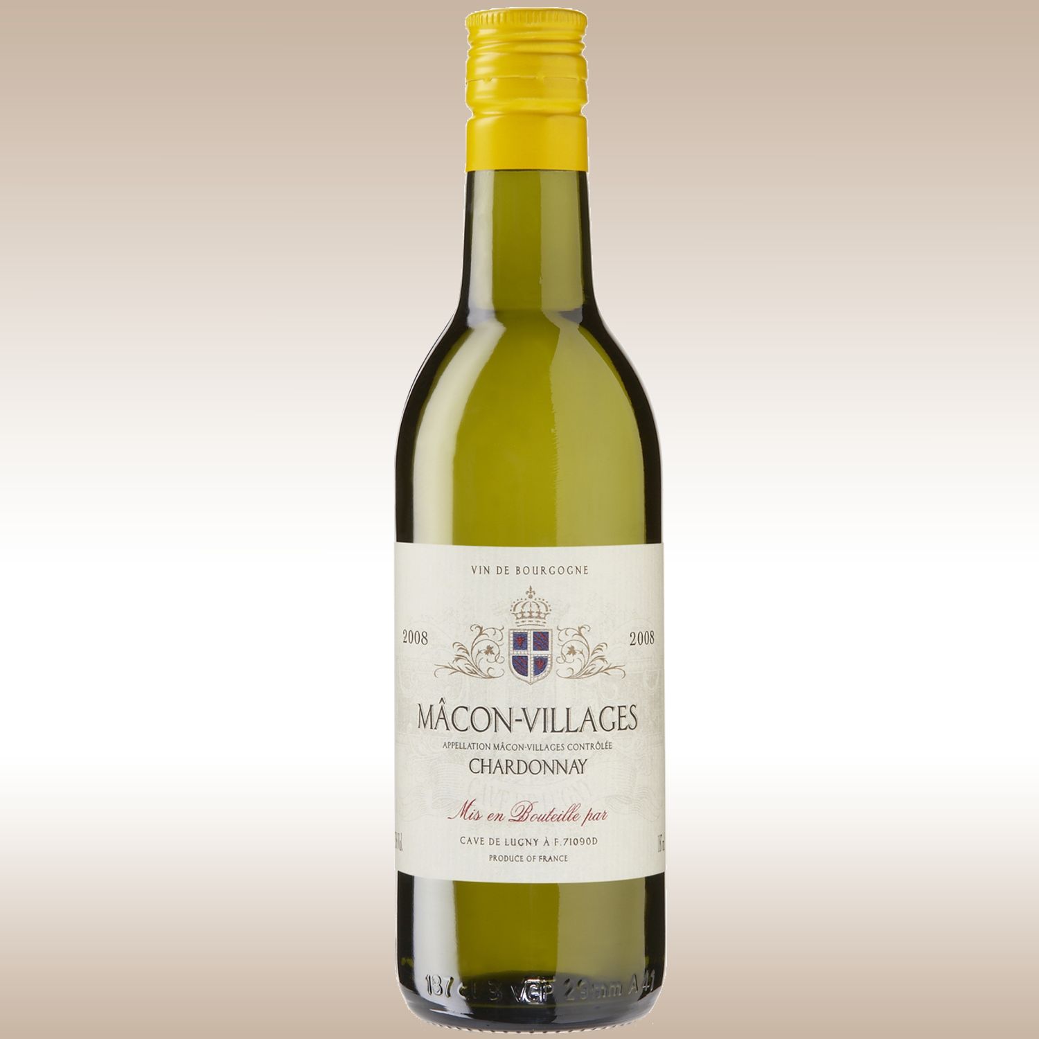CORPORATE ONLY Cave de Lugny Chardonnay 2009 Mâcon-Villages, Burgundy, France, 18.7cl