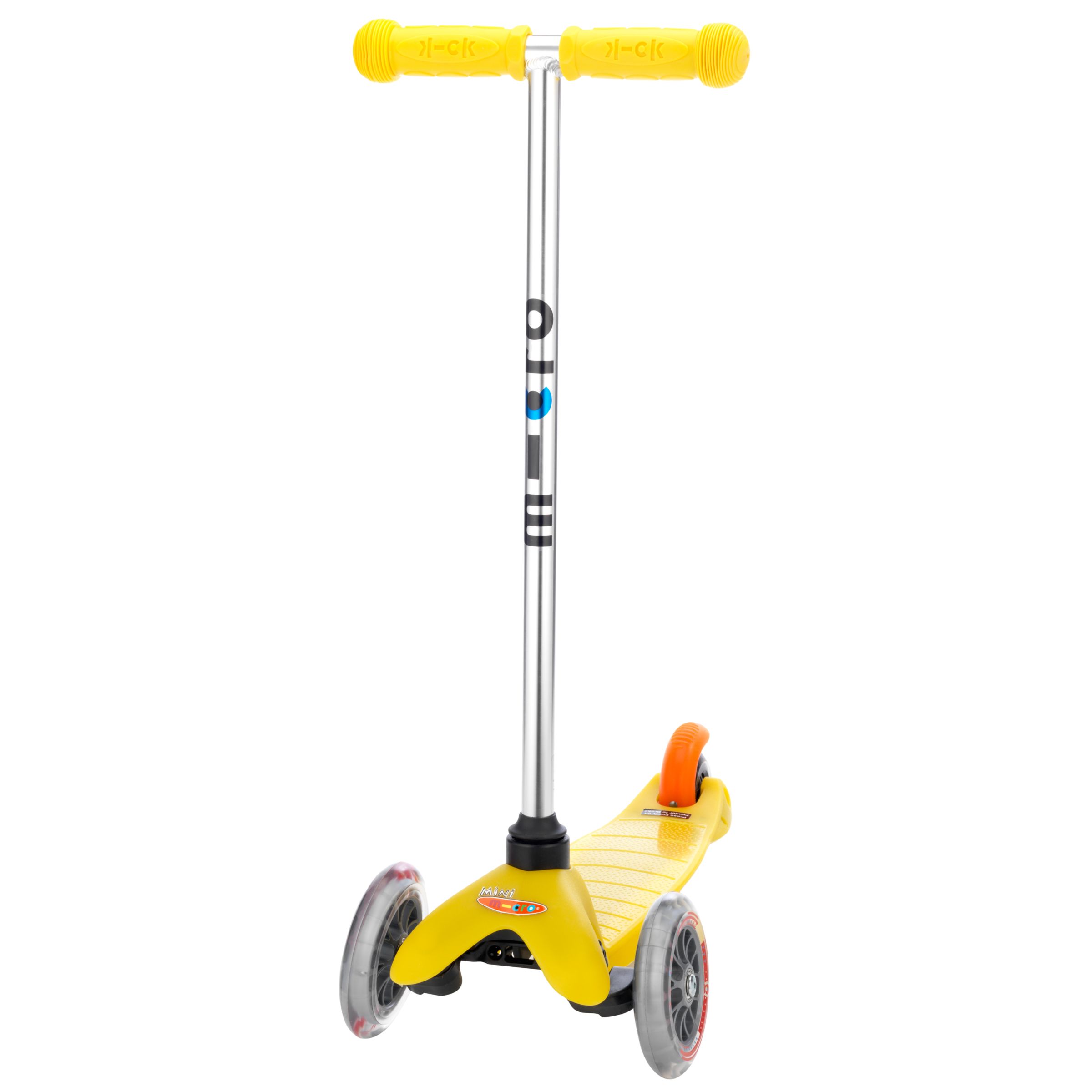 Mini Micro T-Bar Scooter, Yellow