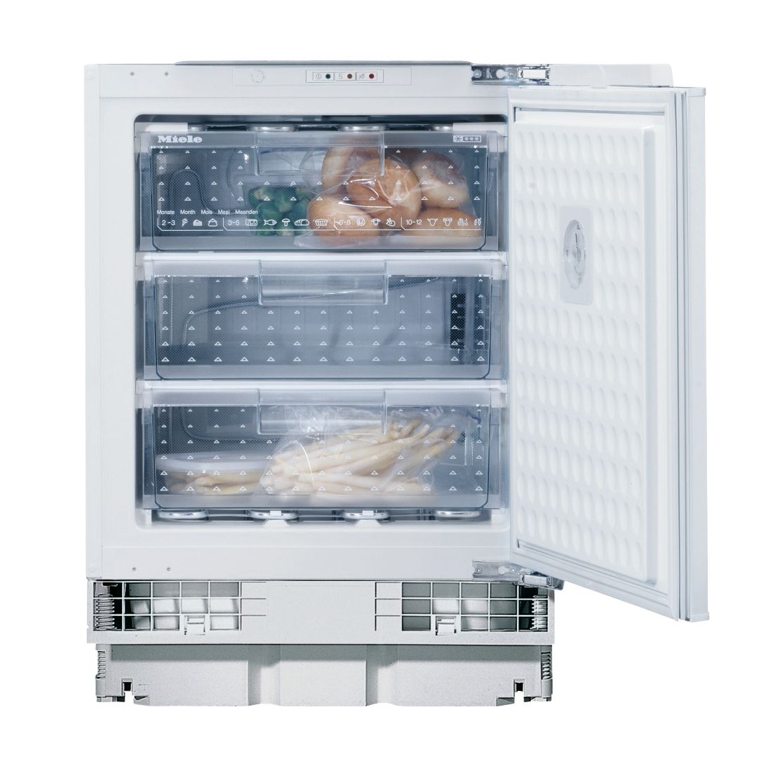 Miele F123UI-2 Integrated Freezer, White at John Lewis