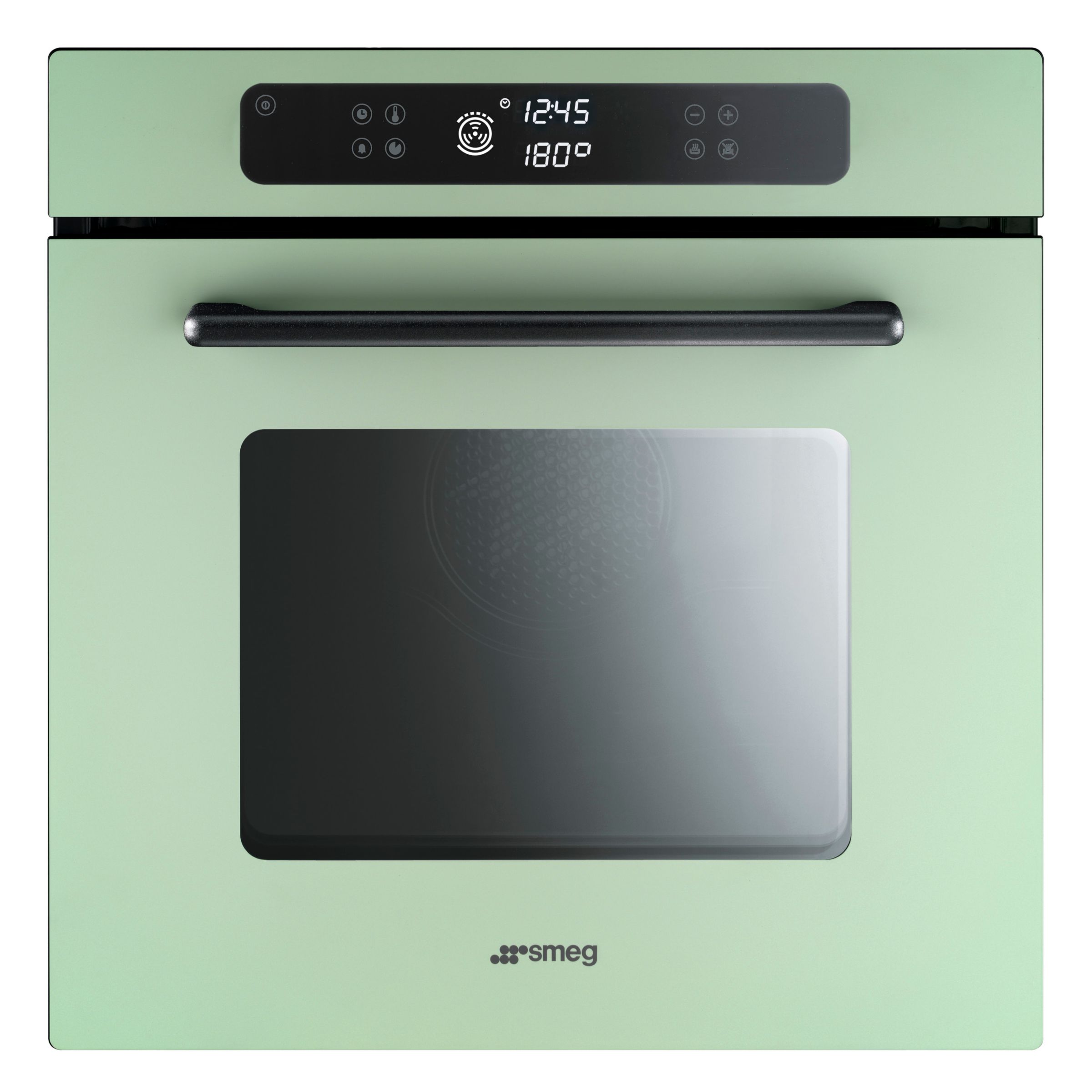 Smeg FP610SV Marc Newson Single Electric Oven, Verde at John Lewis