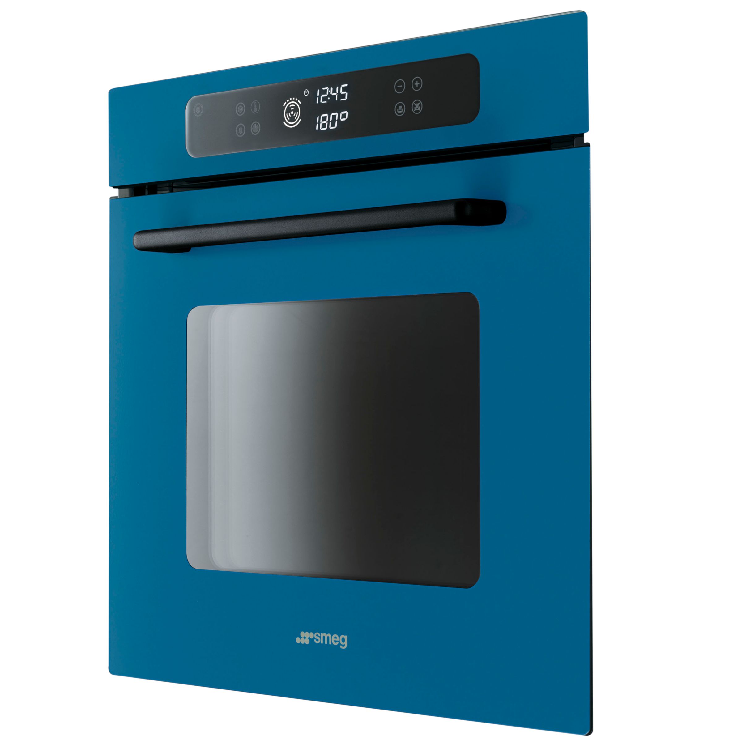 Smeg FP610SBL Marc Newson Single Electric Oven, Blu at John Lewis