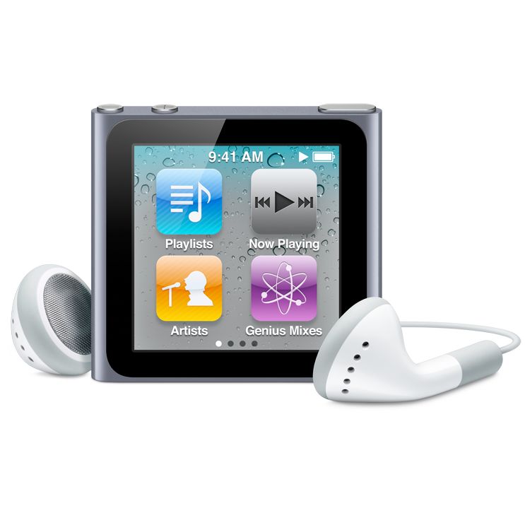New Apple iPod nano, 16GB, Graphite at John Lewis