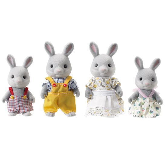 Sylvanian Families Cottontail Rabbit Family