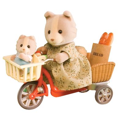 Sylvanian Families Cycling with Mother