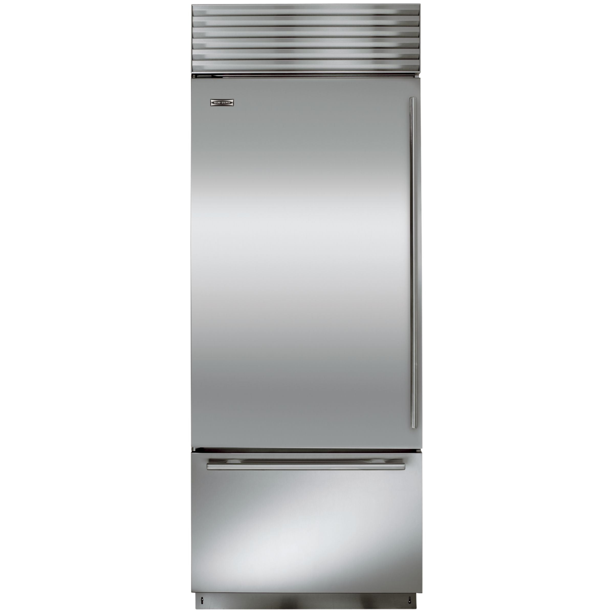 Sub-Zero ICBBI30U/S/TH/LH Fridge Freezer, Stainless Steel at John Lewis