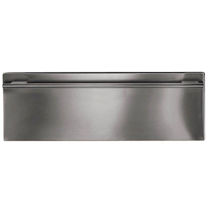 Wolf ICBWWD30 Built-In Warming Drawer and Stainless Steel Warming Drawer Front Panel and Handle at John Lewis