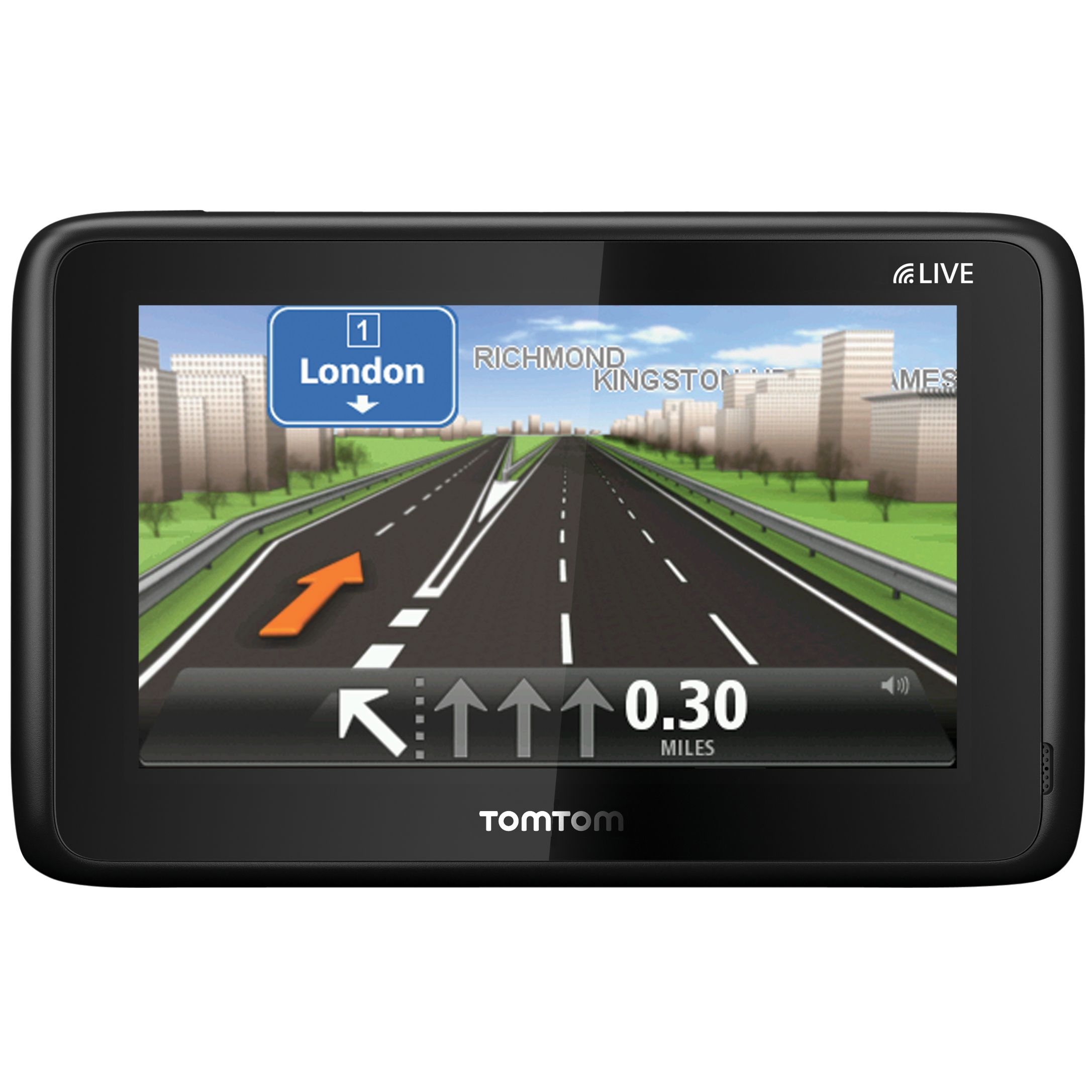 TomTom GO 1005 LIVE GPS Navigation System, UK & Europe Maps at John Lewis