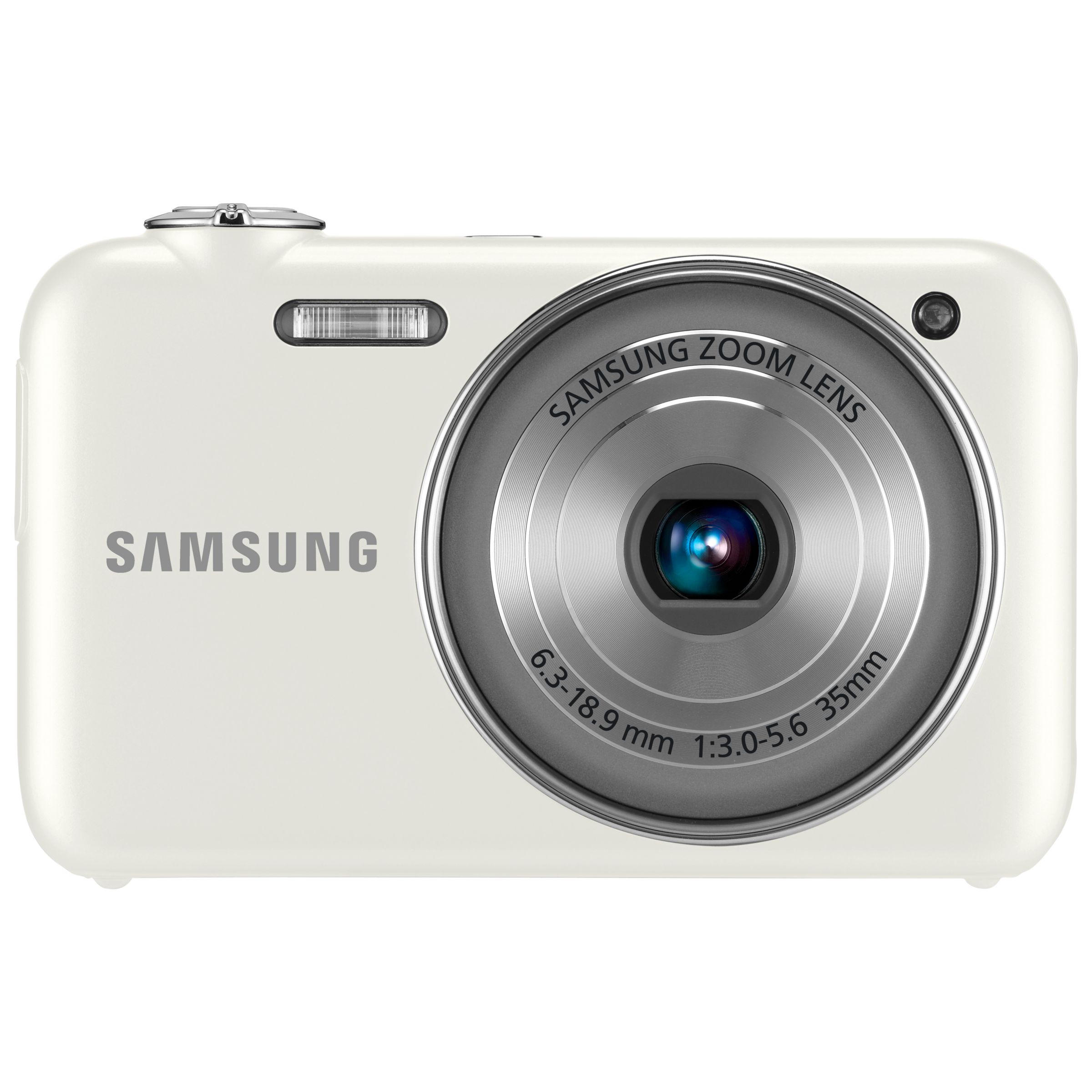 Samsung ST80 Wi-Fi Digital Camera, White at John Lewis
