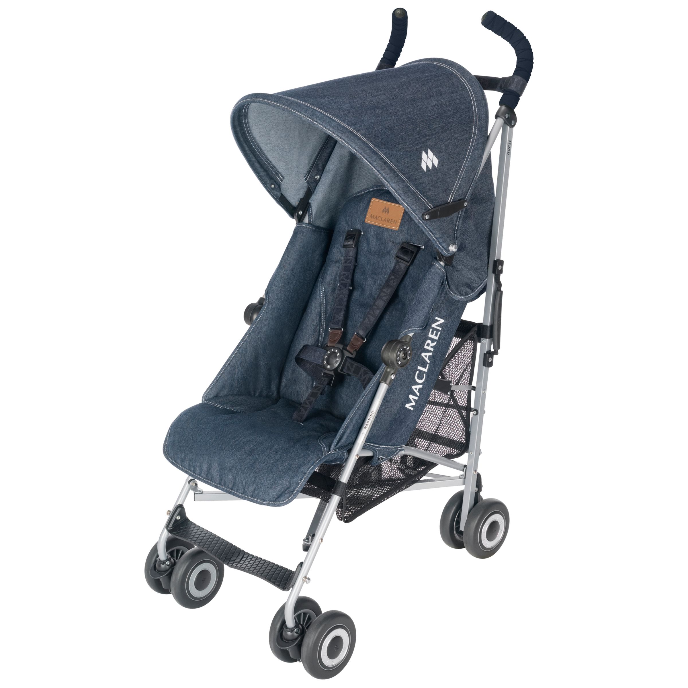 Maclaren Quest Denim Buggy at John Lewis