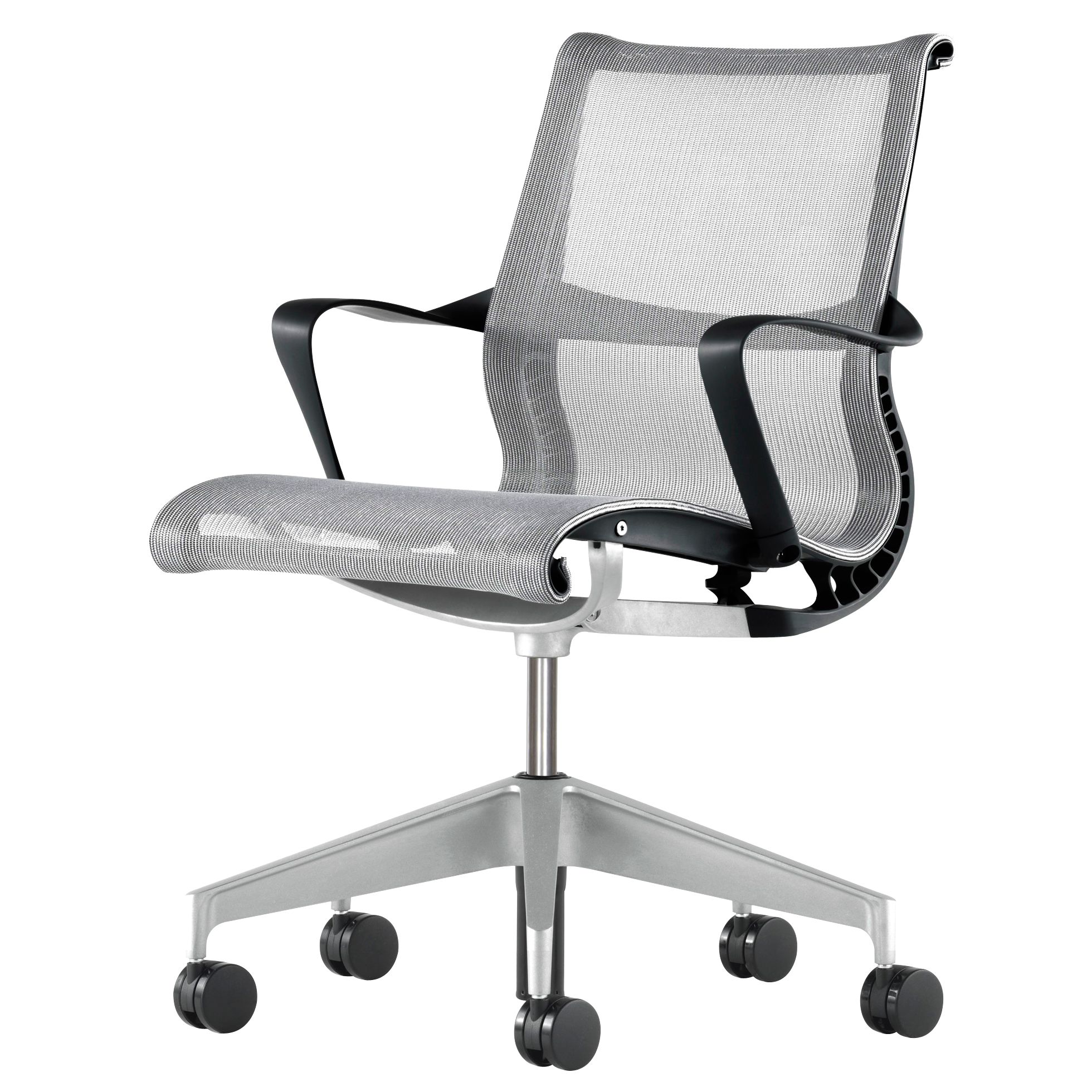 Herman Miller Setu Task Chair, Silver at John Lewis