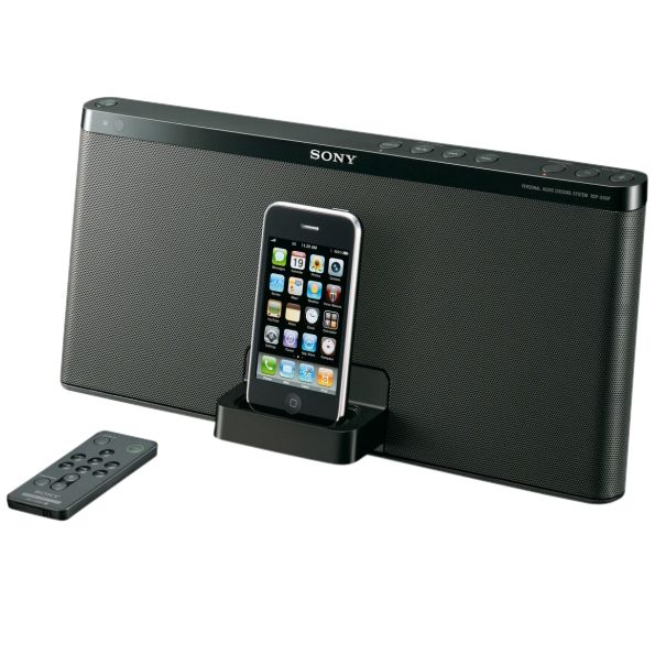 Sony RDP-X50IP iPod Speaker Dock, Black at John Lewis