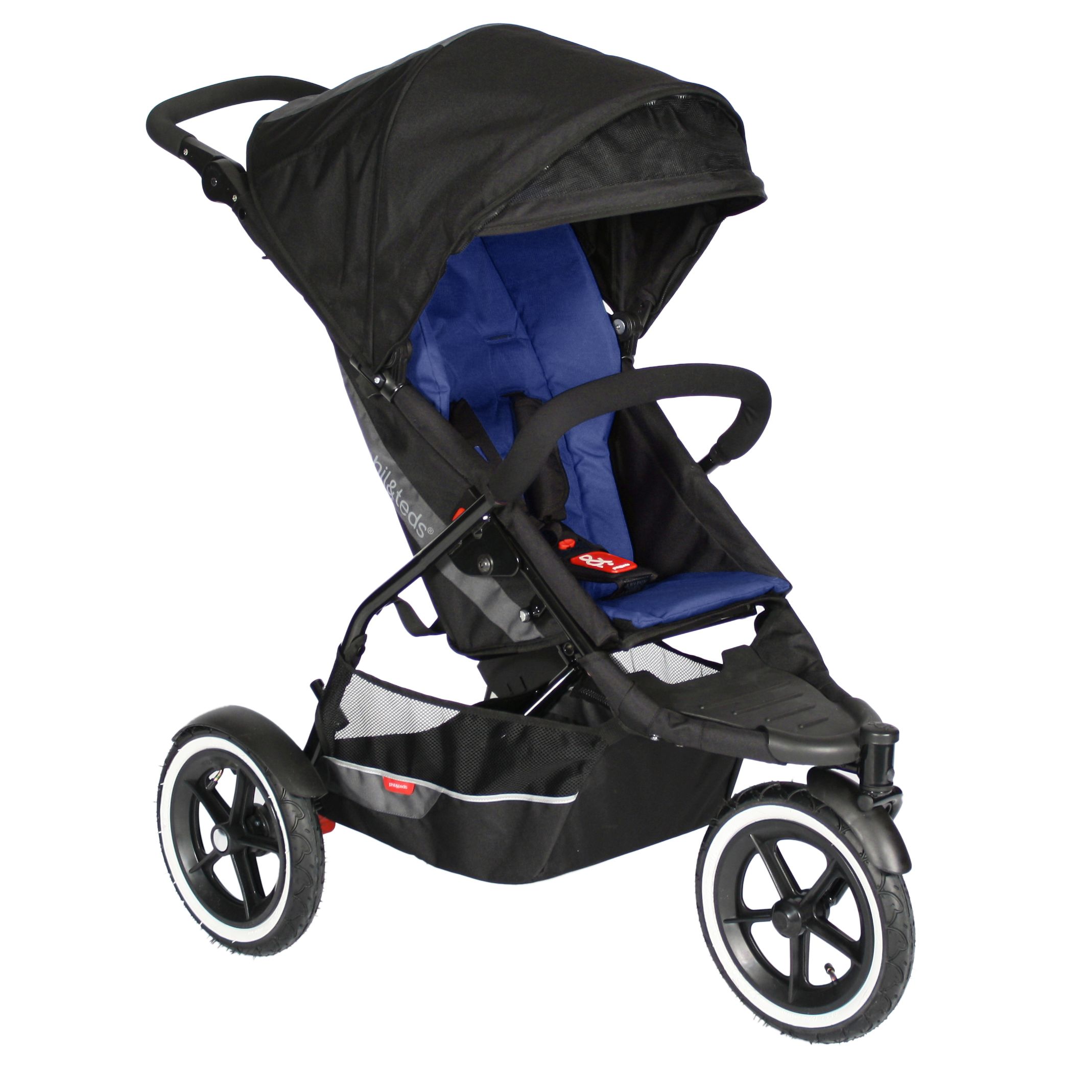 Phil & Teds Explorer 3 Wheel Pushchair, Navy at John Lewis