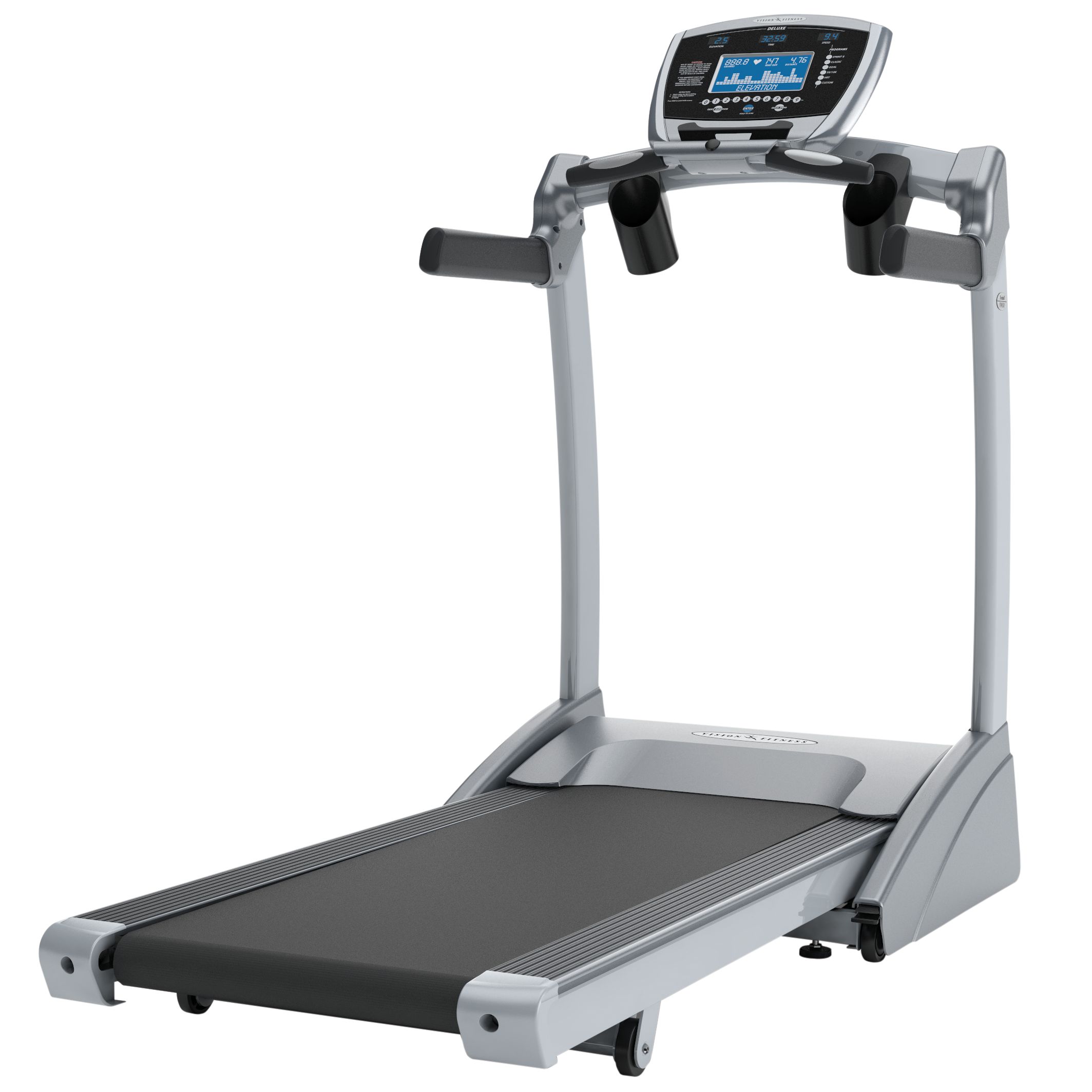 Vision Fitness T9250 Folding Treadmill with Premier Console at John Lewis