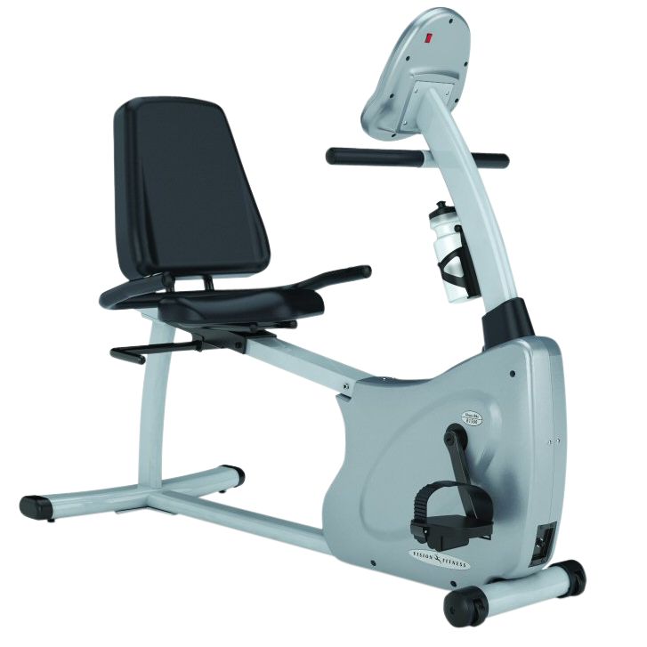 Vision Fitness R1500 Recumbent Exercise Bike with Simple Console at John Lewis