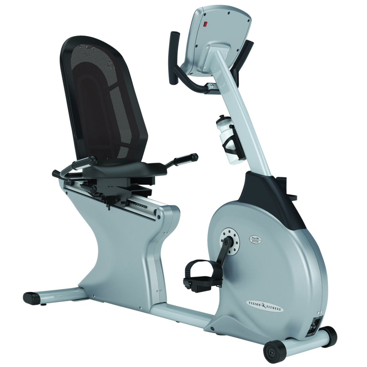 Vision Fitness R2250 Recumbent Exercise Bike with Simple Console at John Lewis