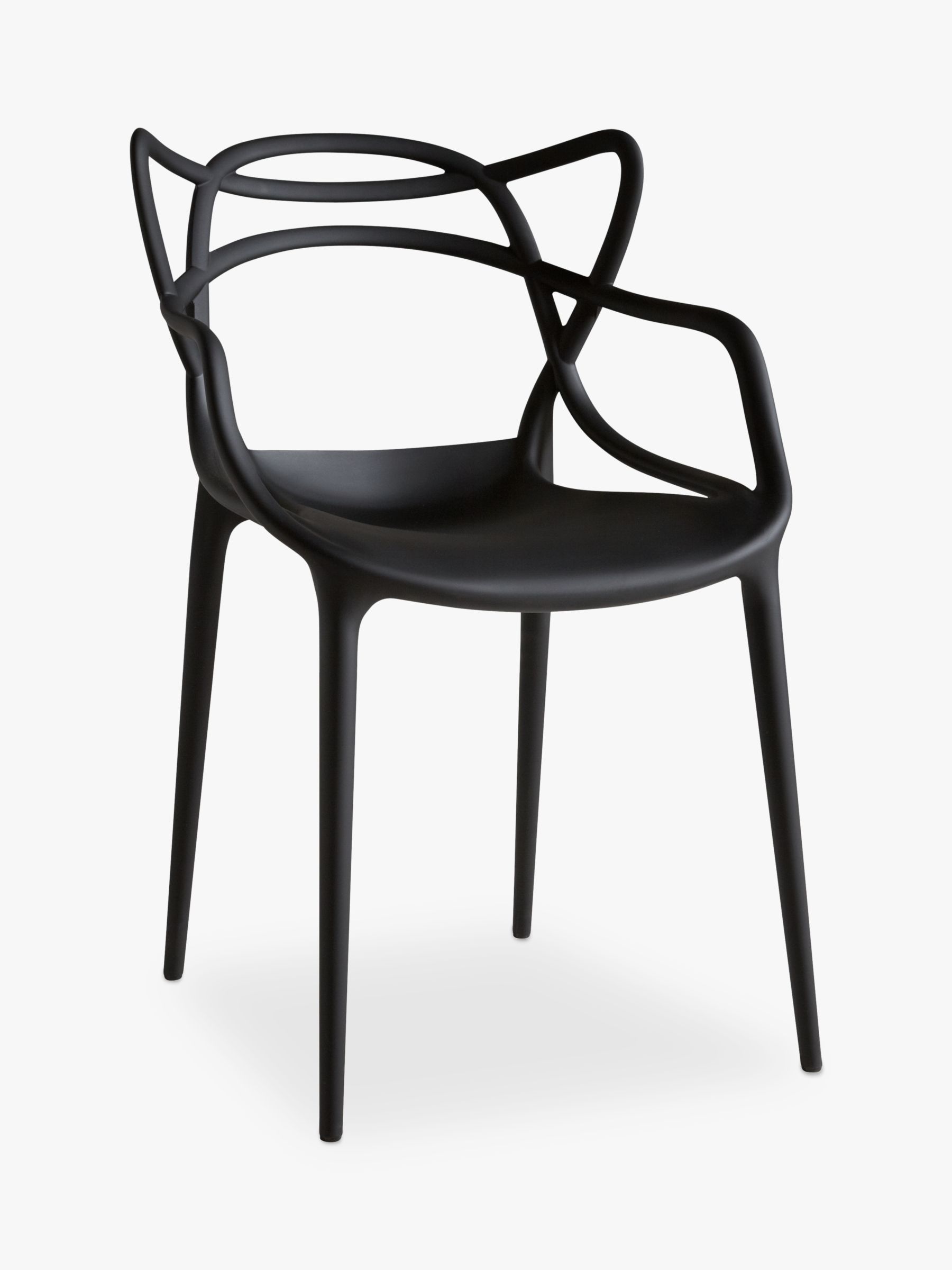 Philippe Starck for Kartell Masters Chair, Black, Pair at John Lewis