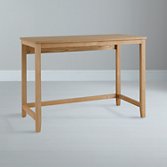 John Lewis Loft Simple Desk, Oak, width 105cm
