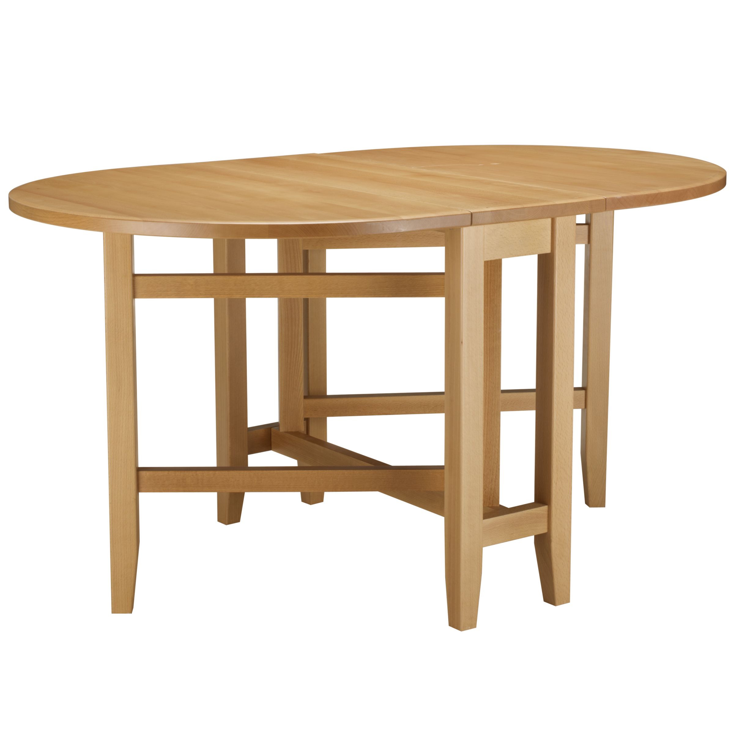 John Lewis Piran Gateleg Dining Table, Oak