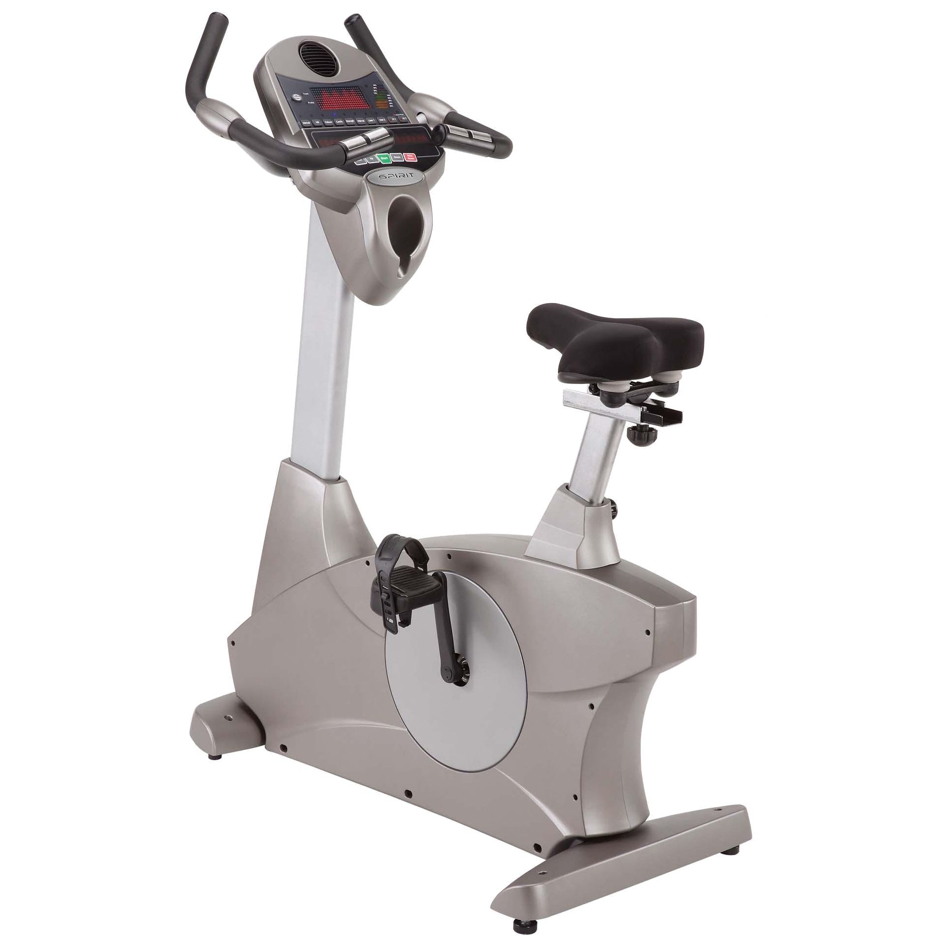 Spirit Fitness XBU75 Upright Exercise Bike at JohnLewis