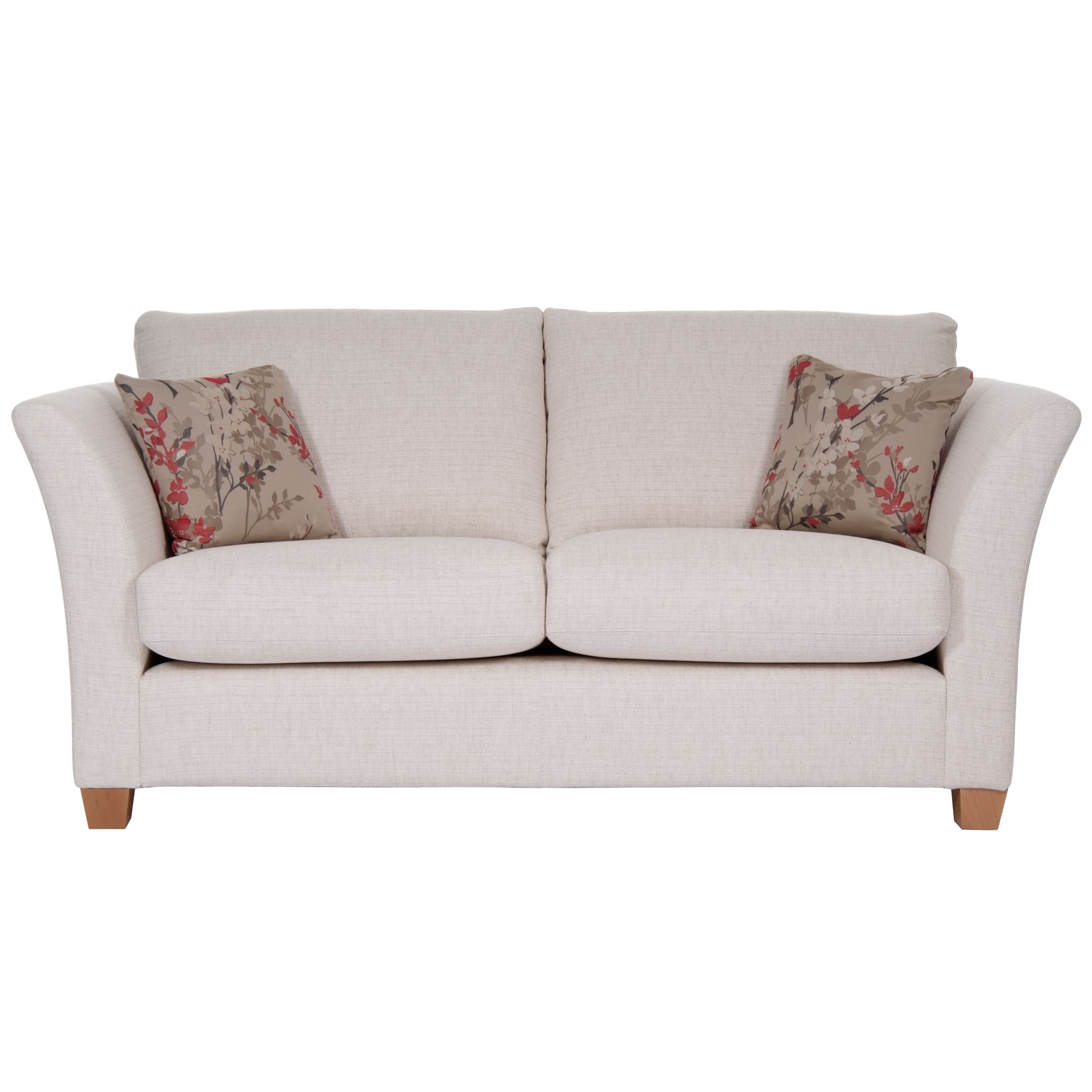 John Lewis Options Scatter Back Flared Arm Medium Sofa, Linley Linen at John Lewis