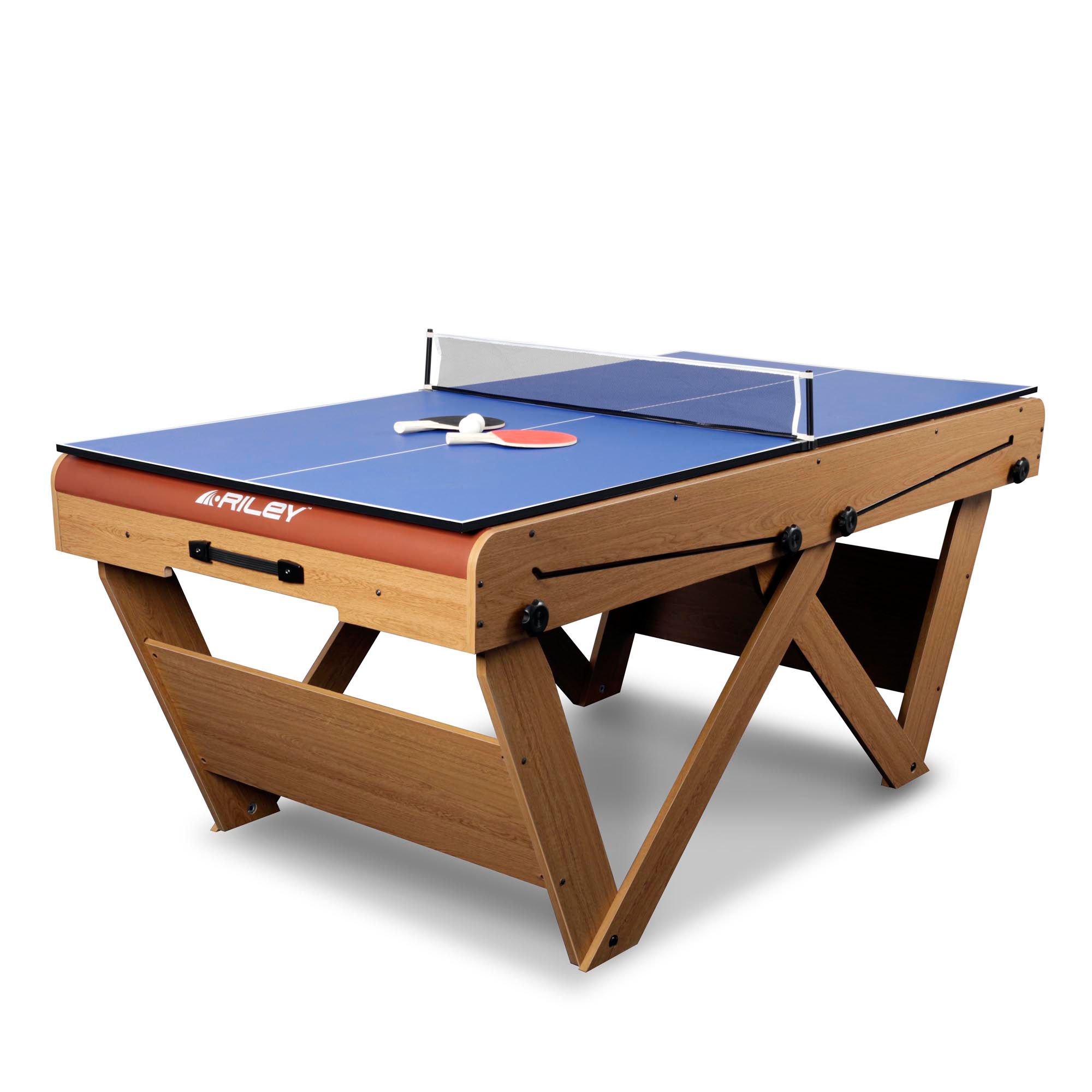 Riley 6ft Deluxe Pool and Table Tennis Table at John Lewis