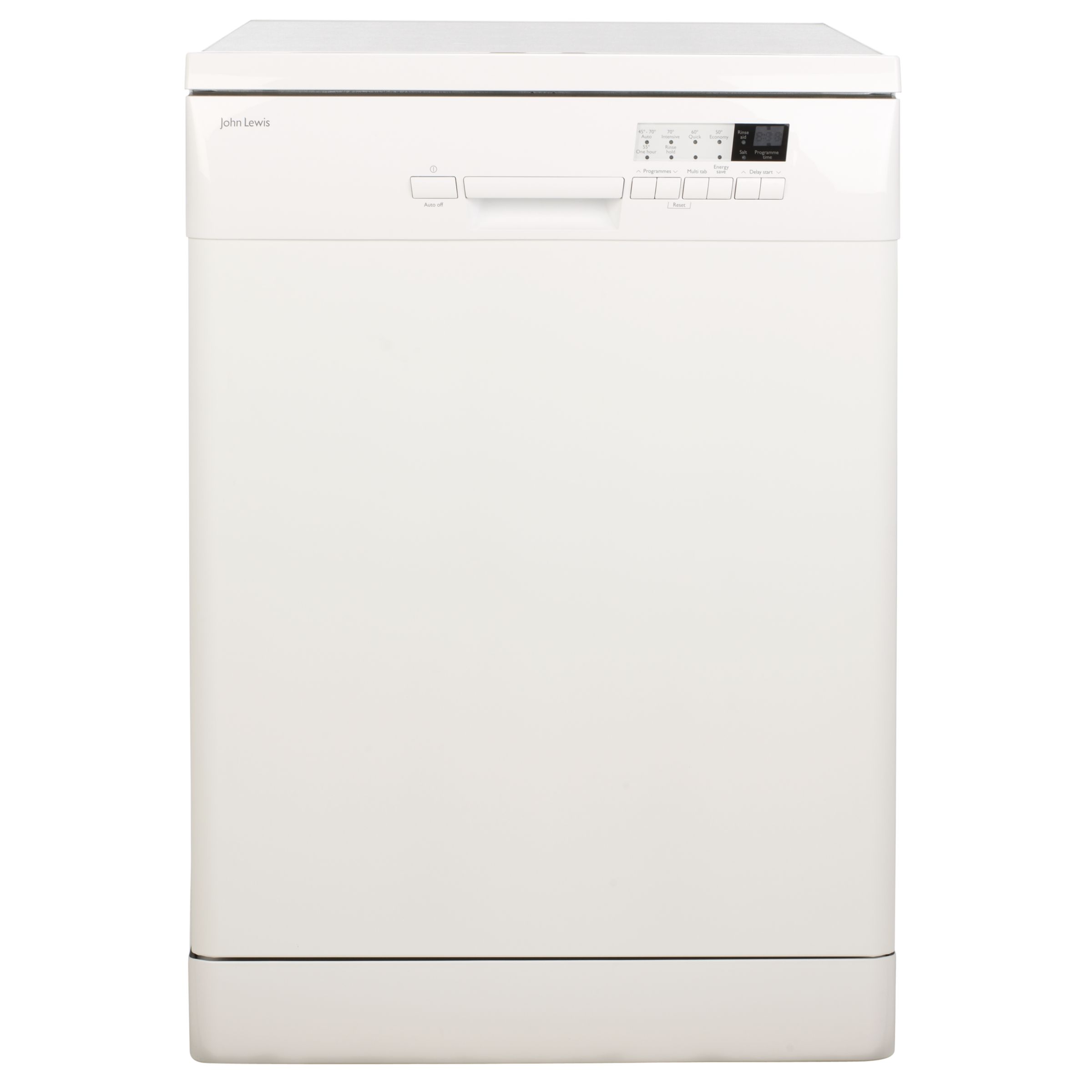 John Lewis JLDW1221 Dishwasher, White 